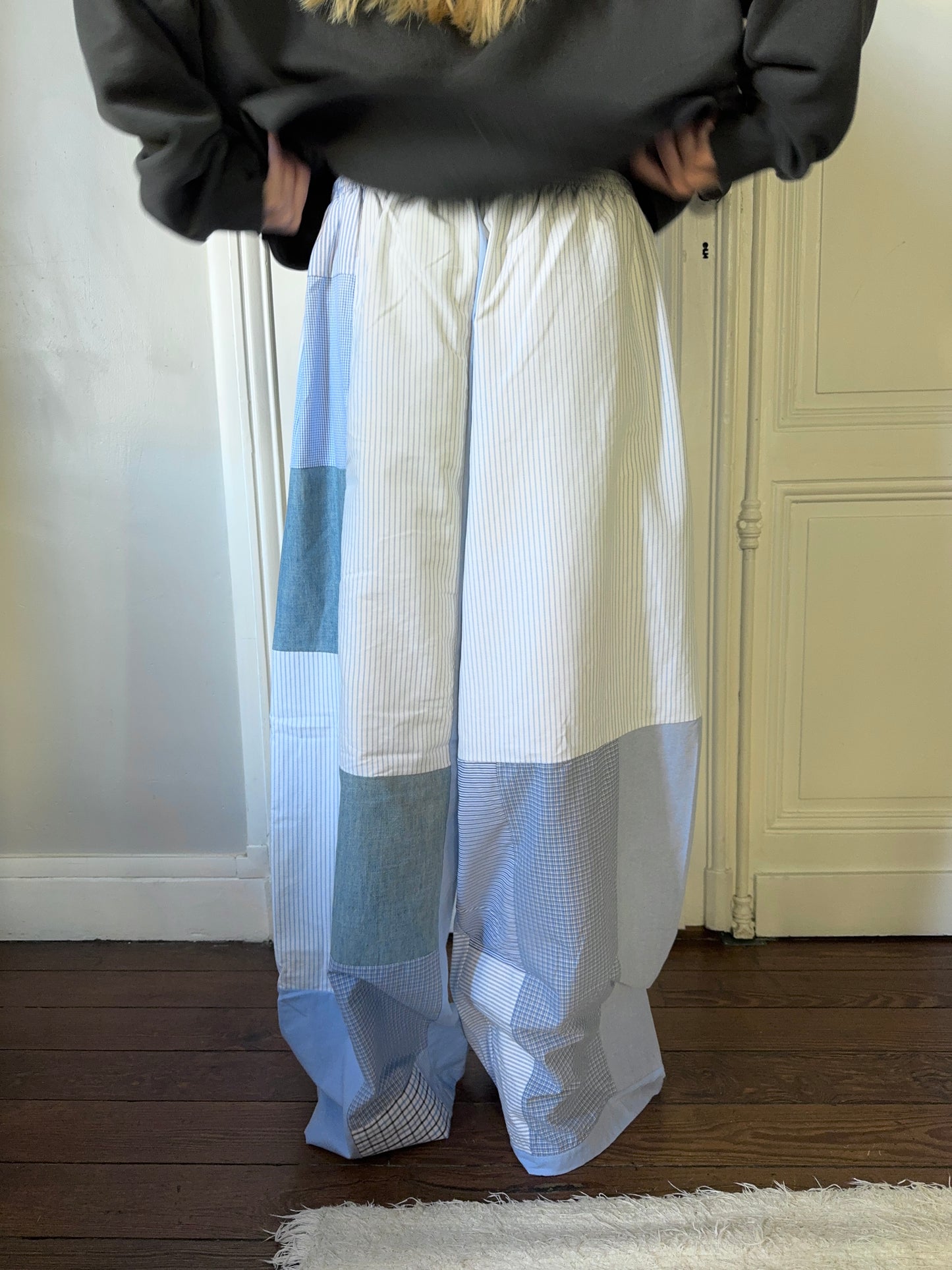 Pantalon upcyclé patchwork