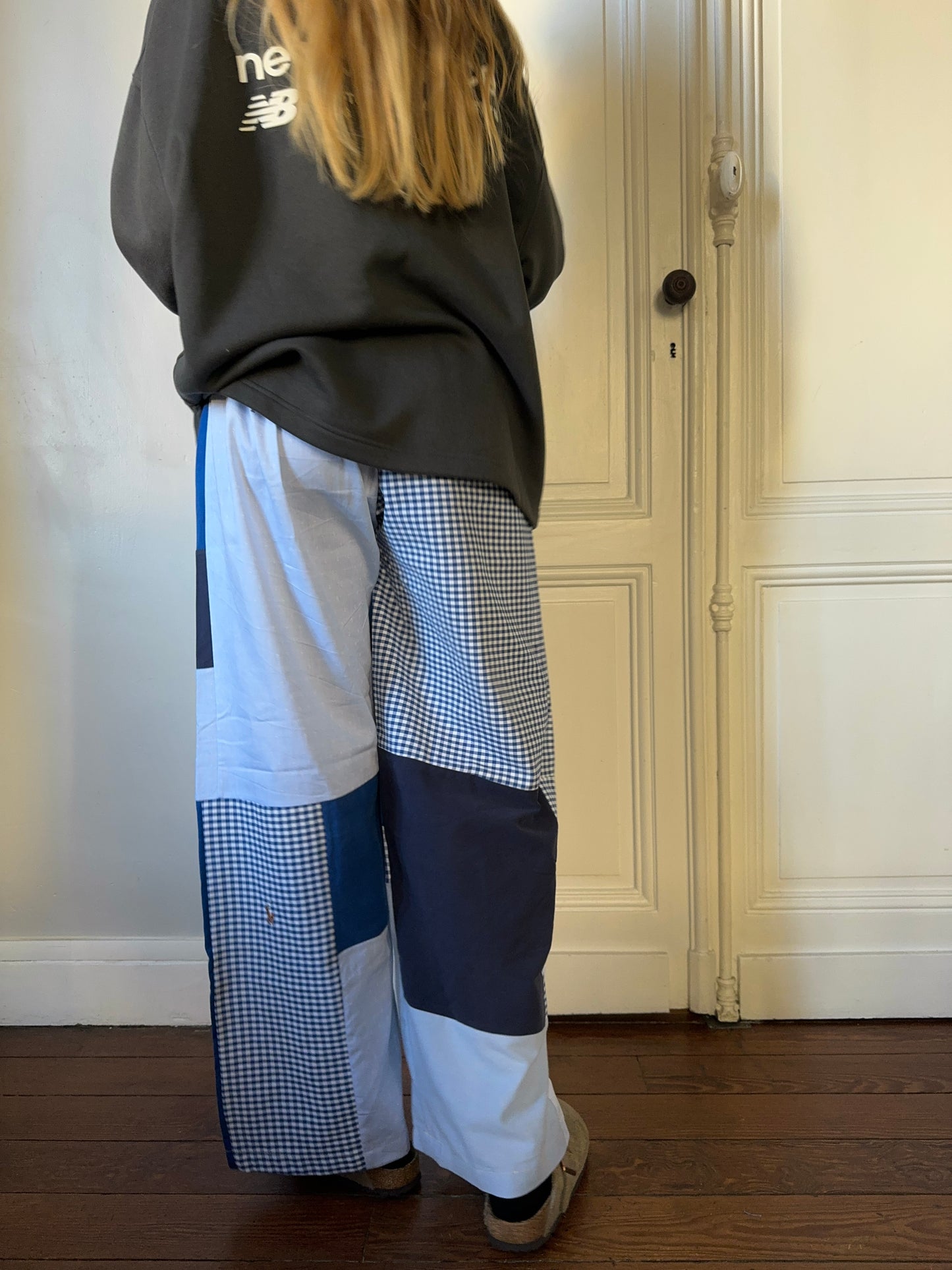 Pantalon upcyclé patchwork