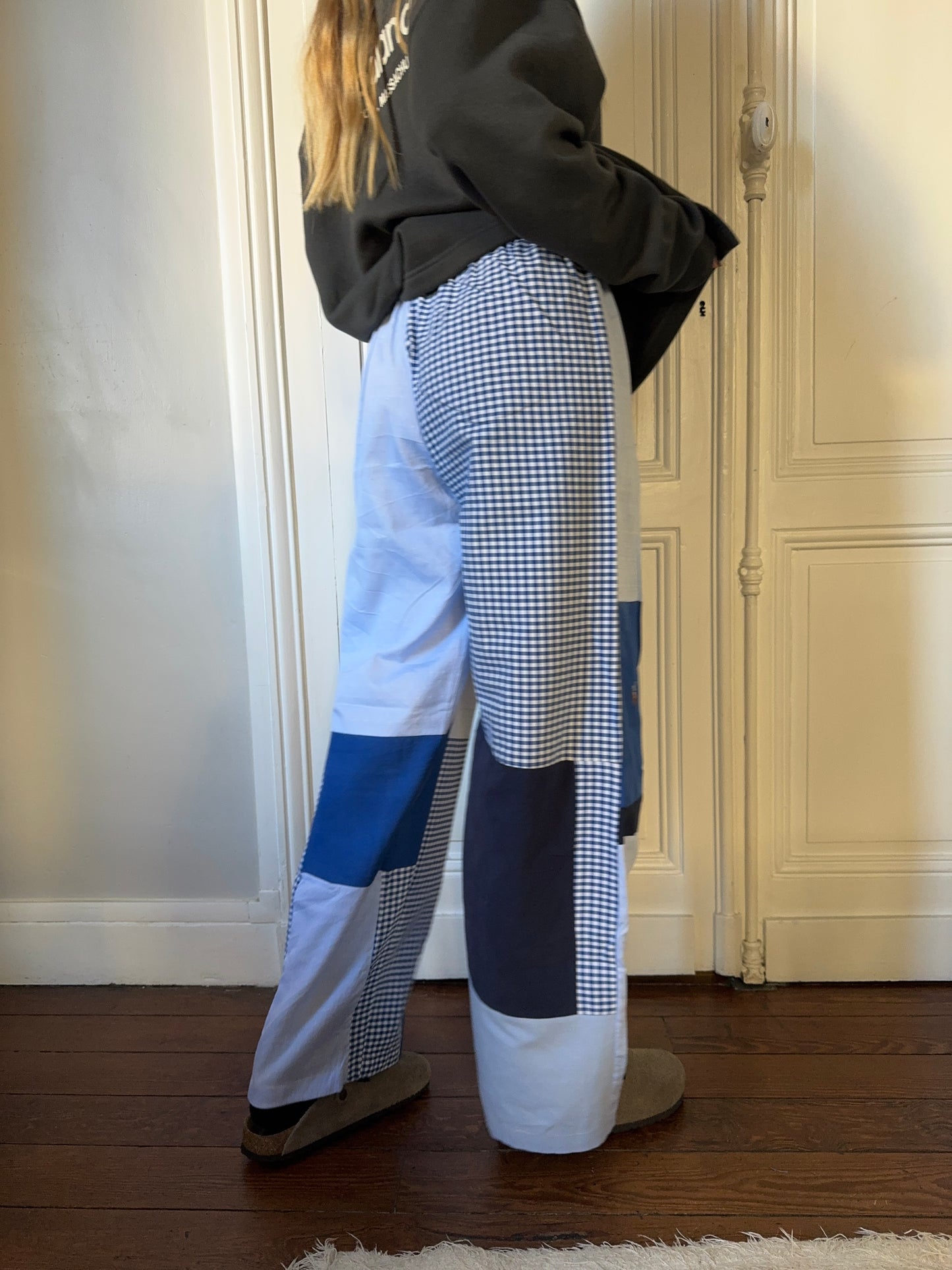 Pantalon upcyclé patchwork