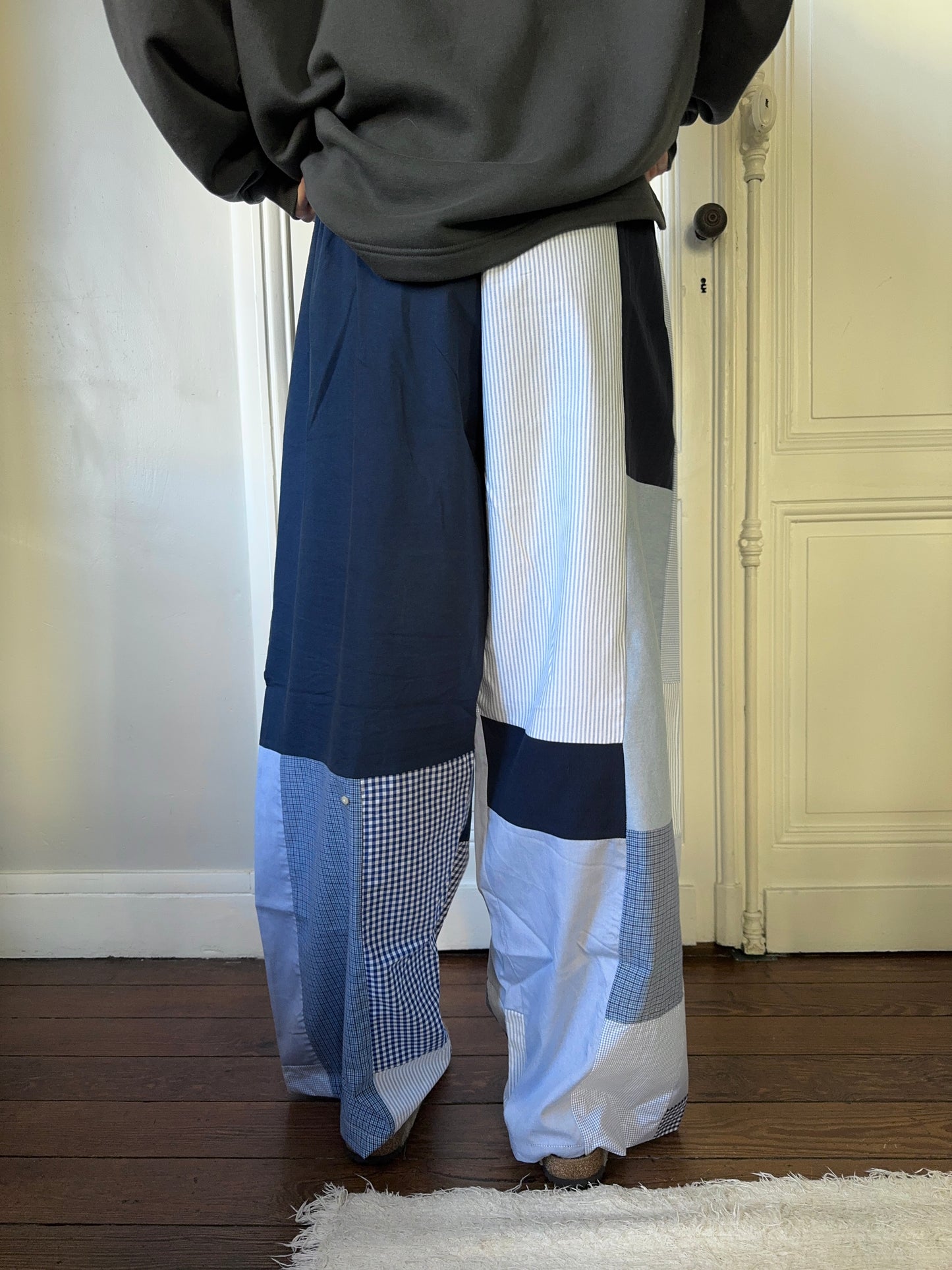 Pantalon upcyclé patchwork