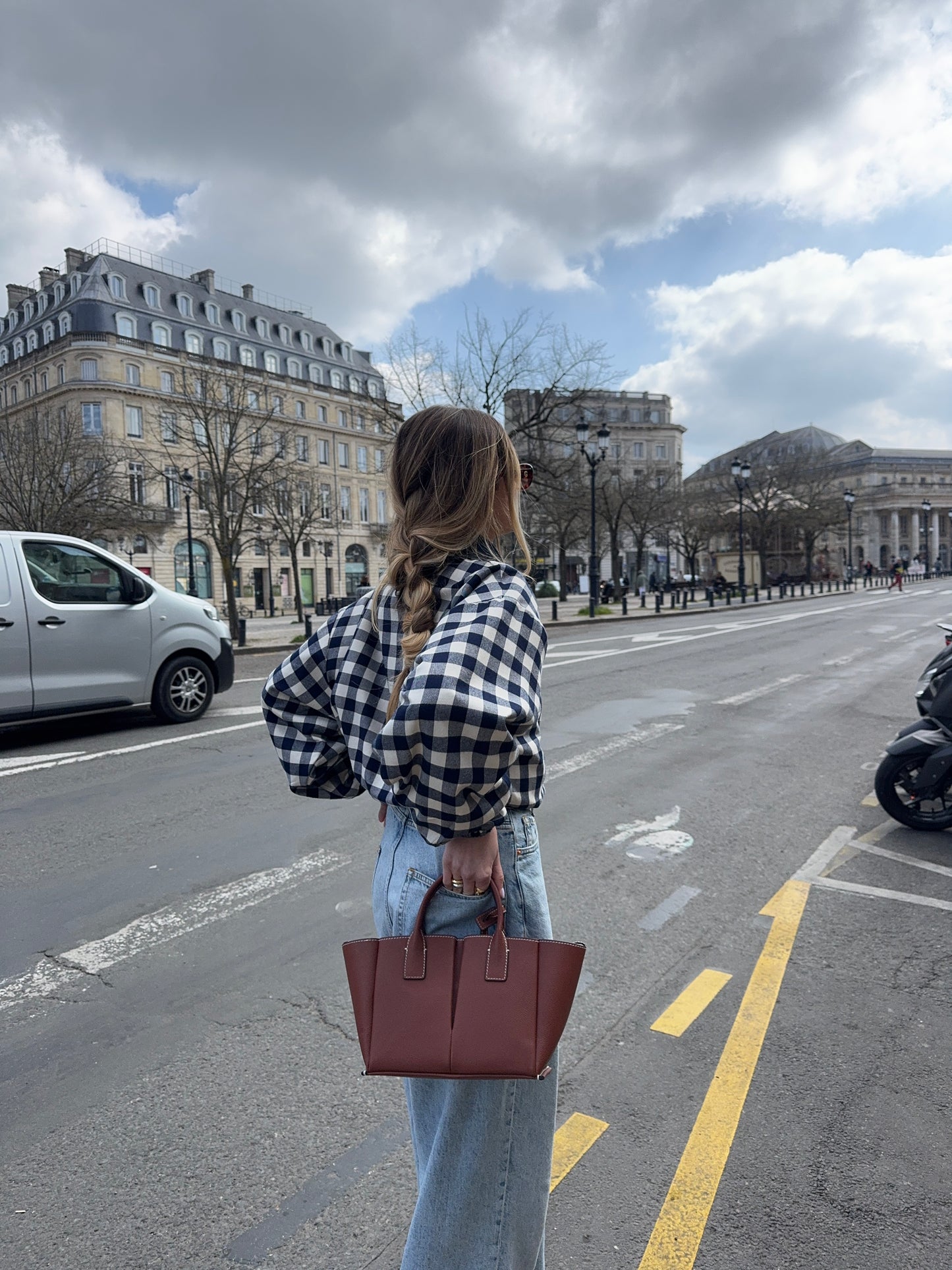 Bomber vichy bleu