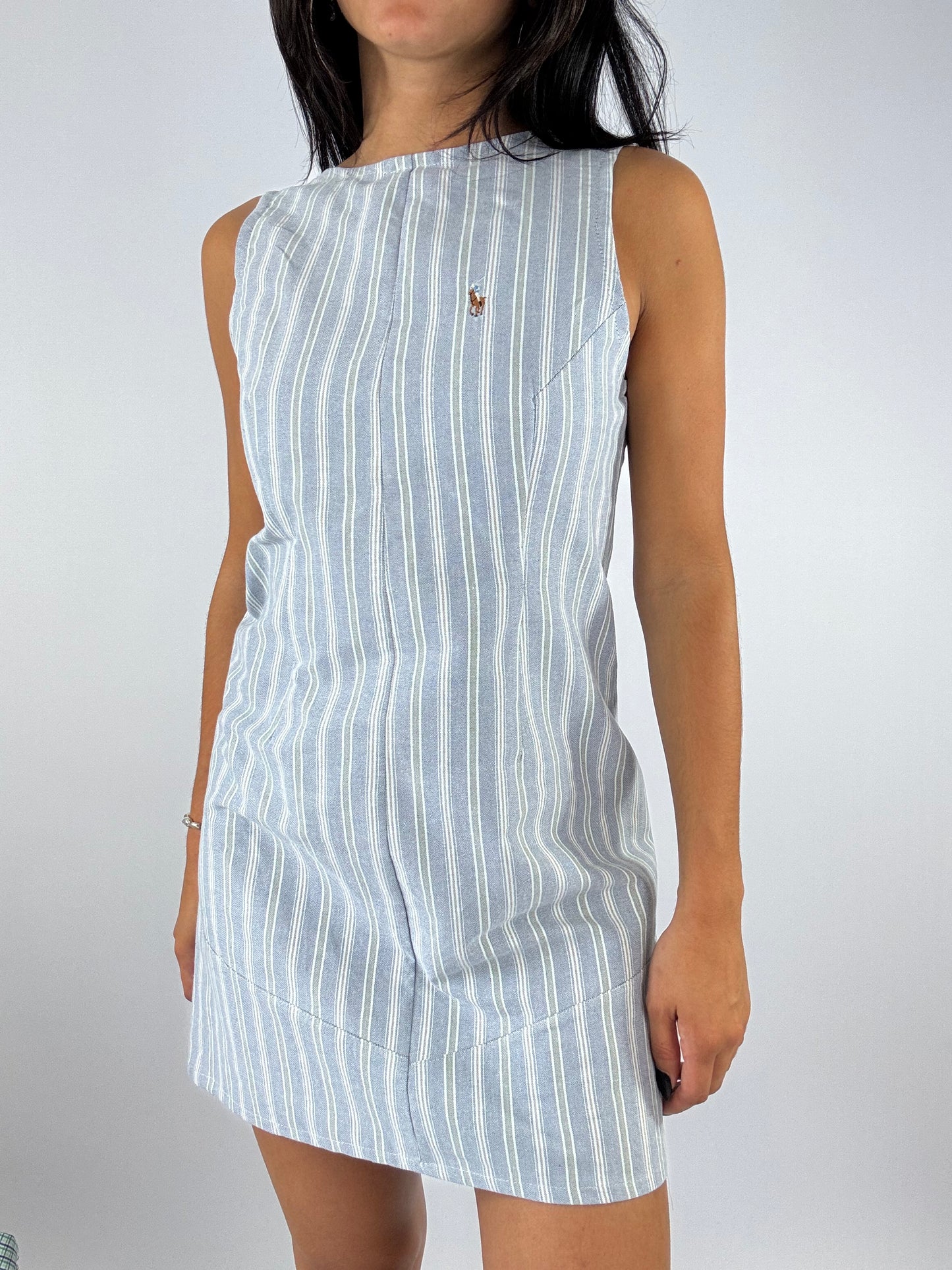 Robe upcyclée chinée
