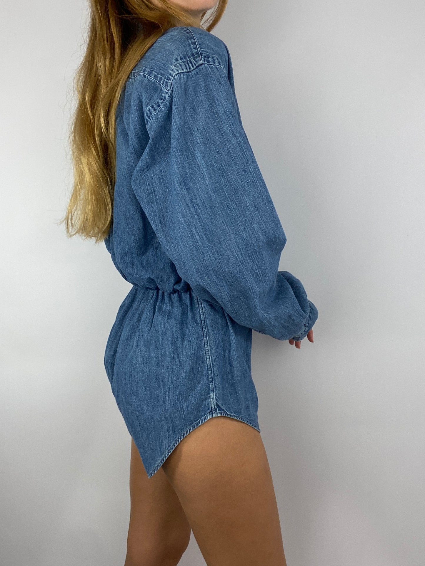 Combinaison upcyclée jean