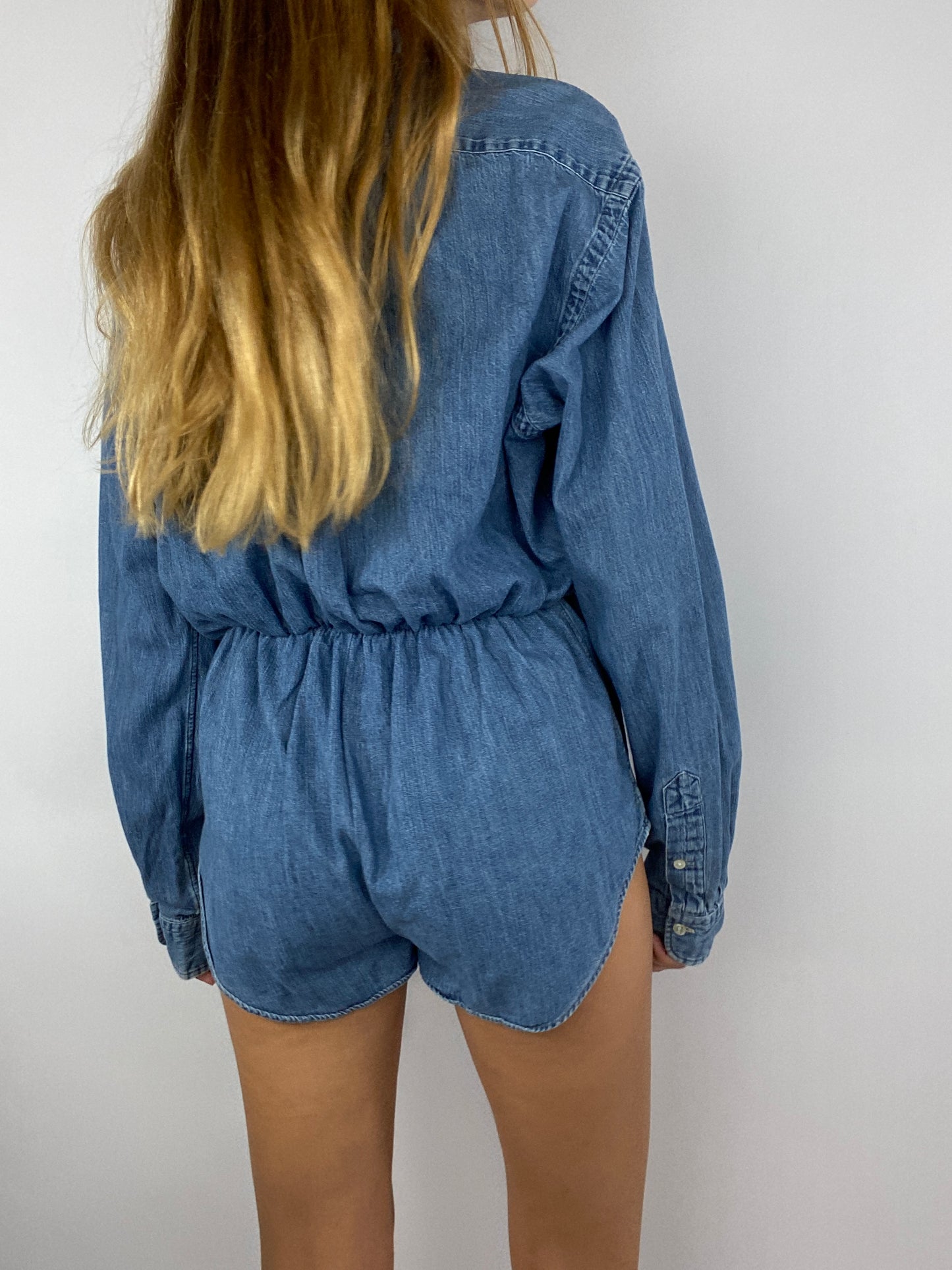 Combinaison upcyclée jean
