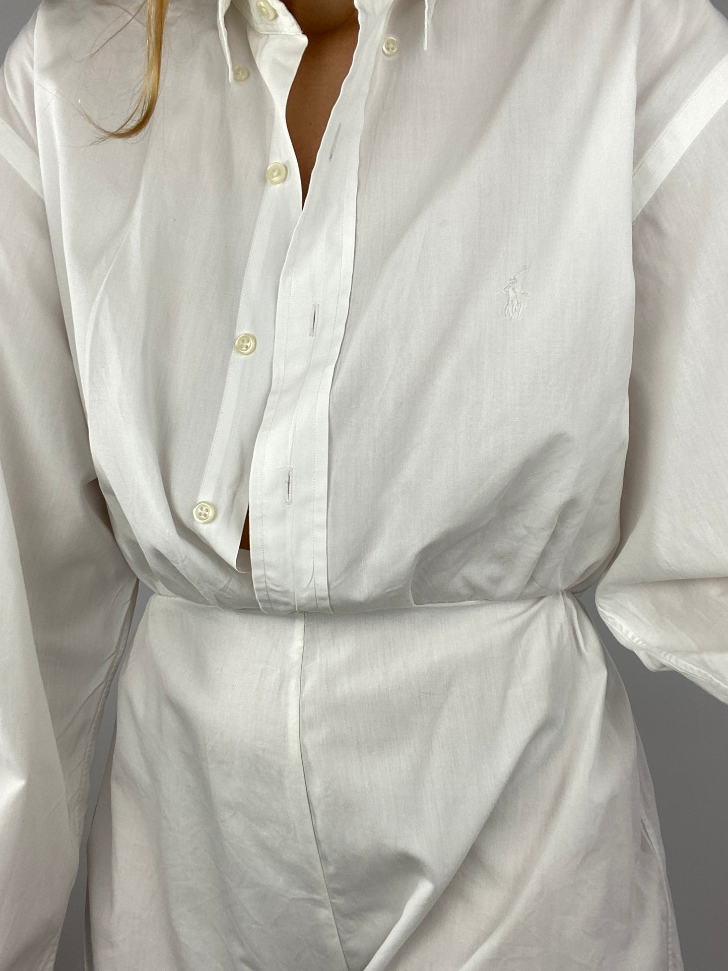 Combinaison upcyclée blanche
