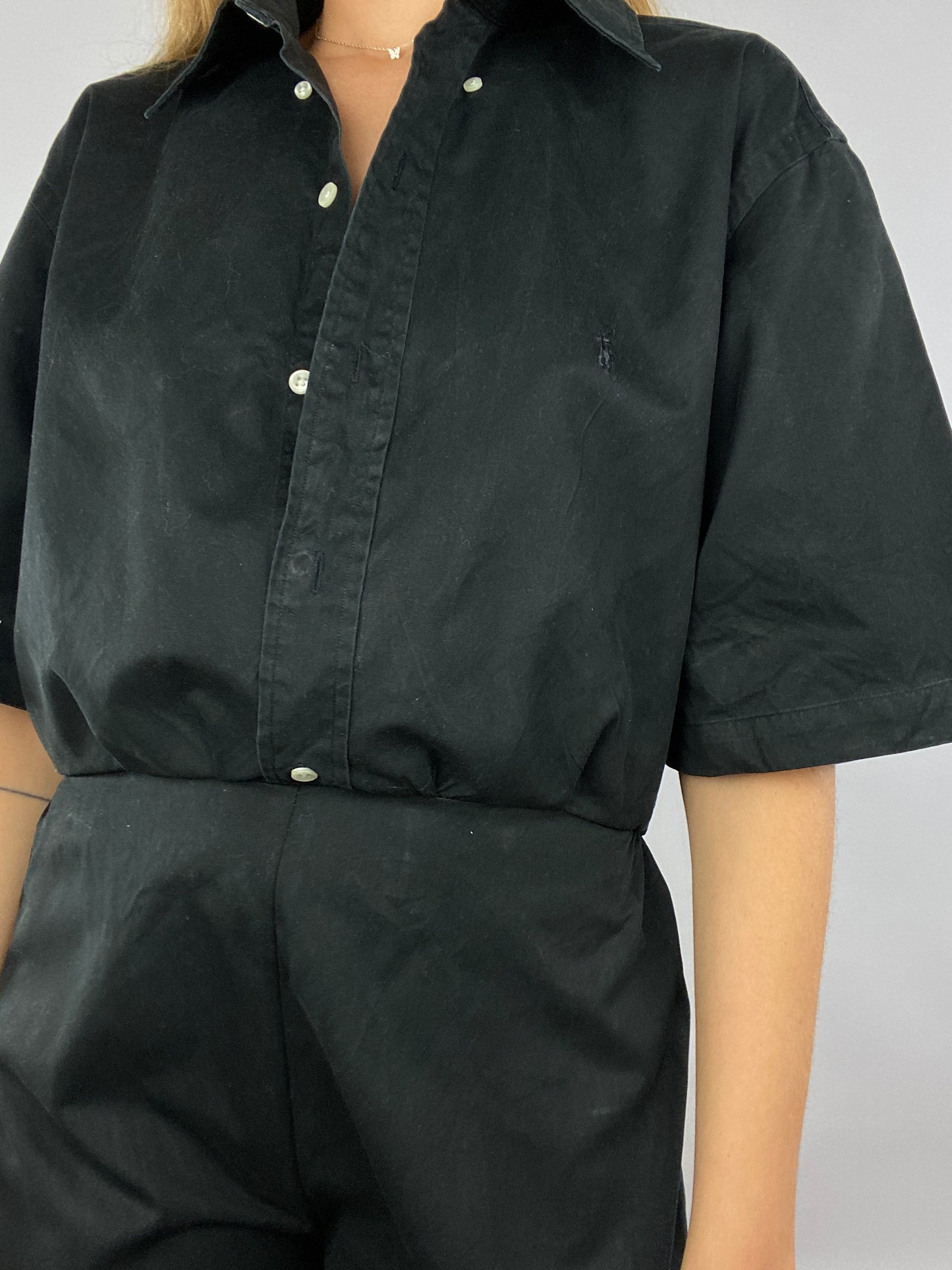 Combinaison upcyclée noire