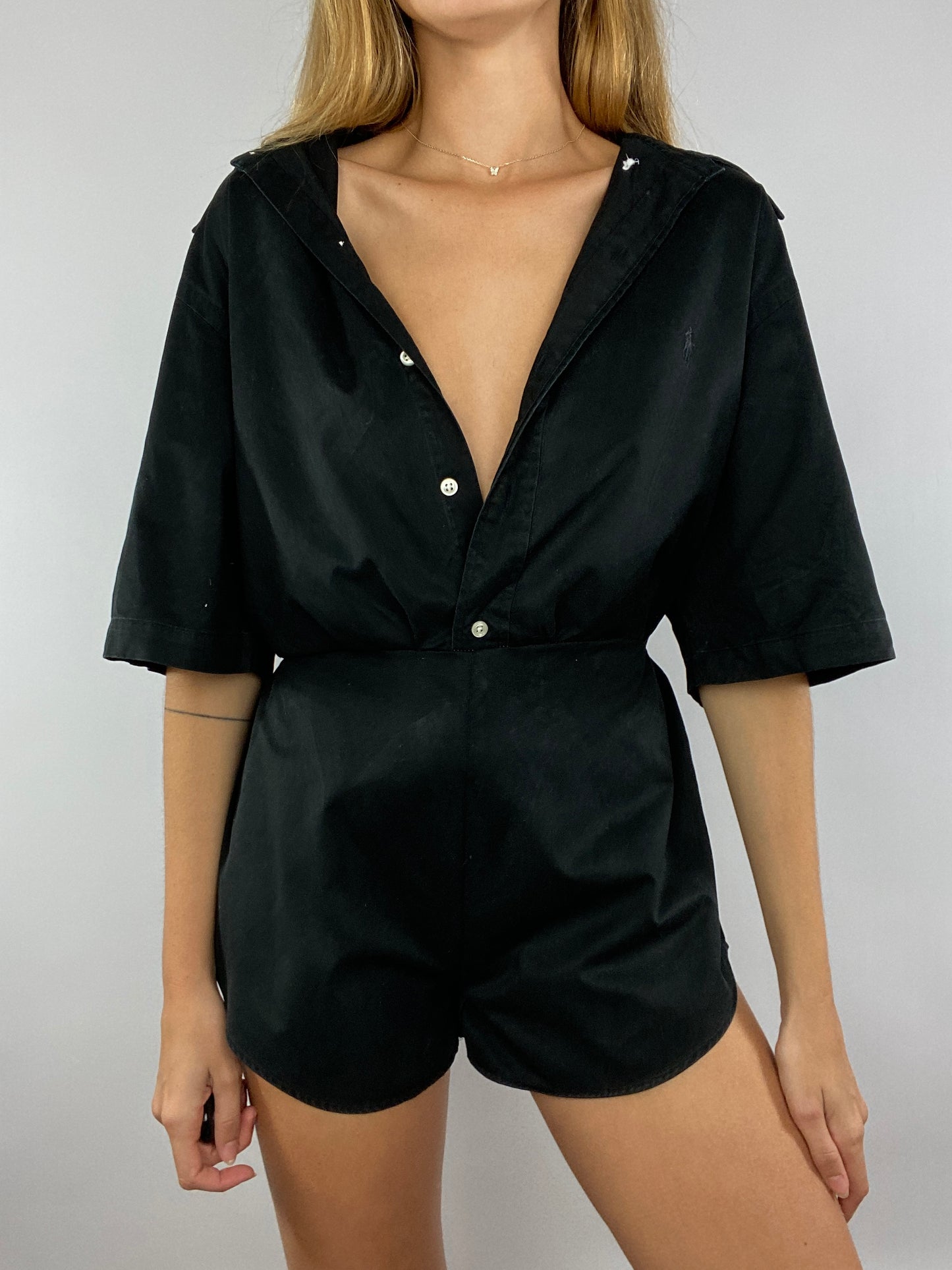 Combinaison upcyclée noire