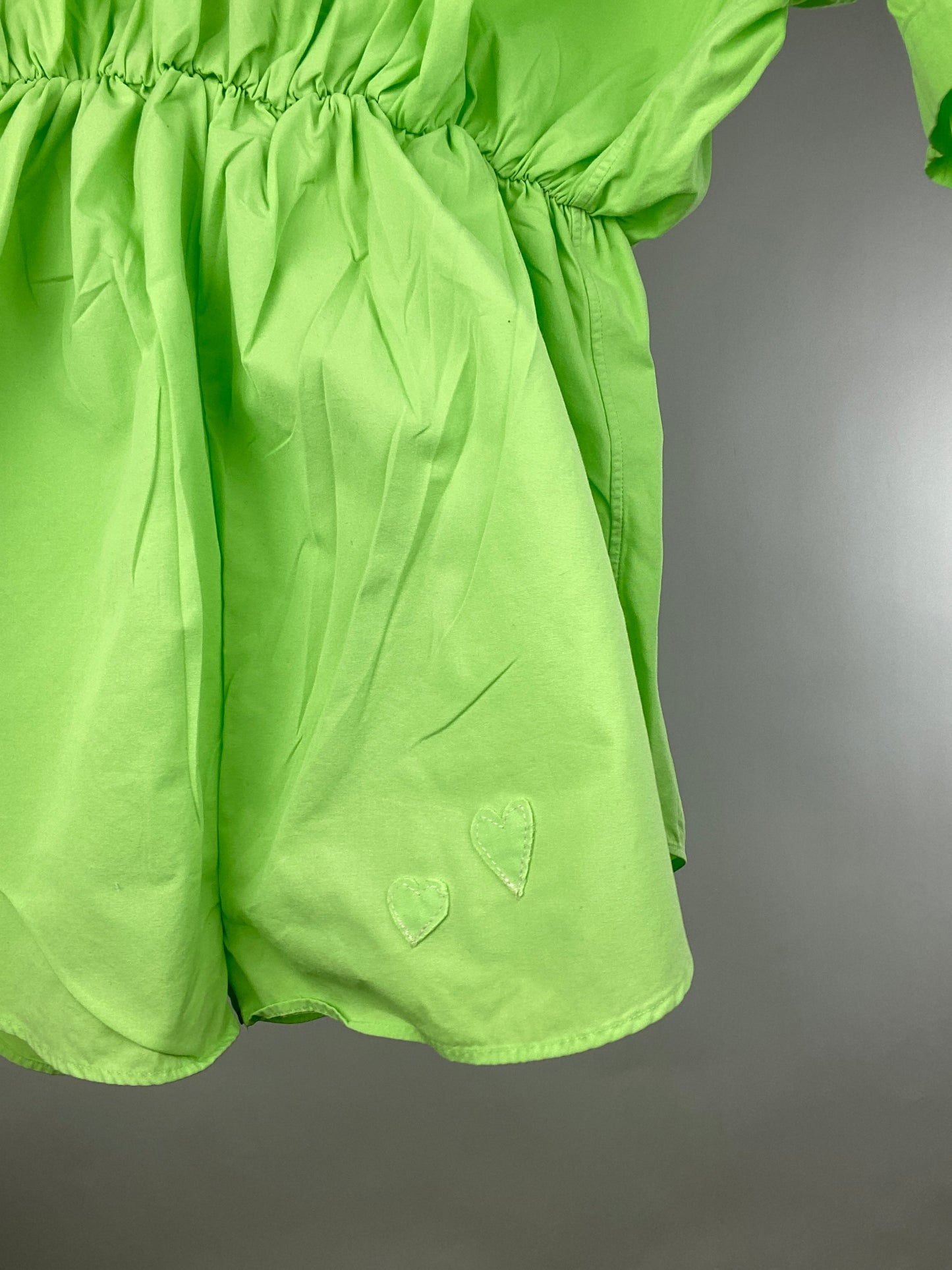 Combinaison upcyclée vert pomme
