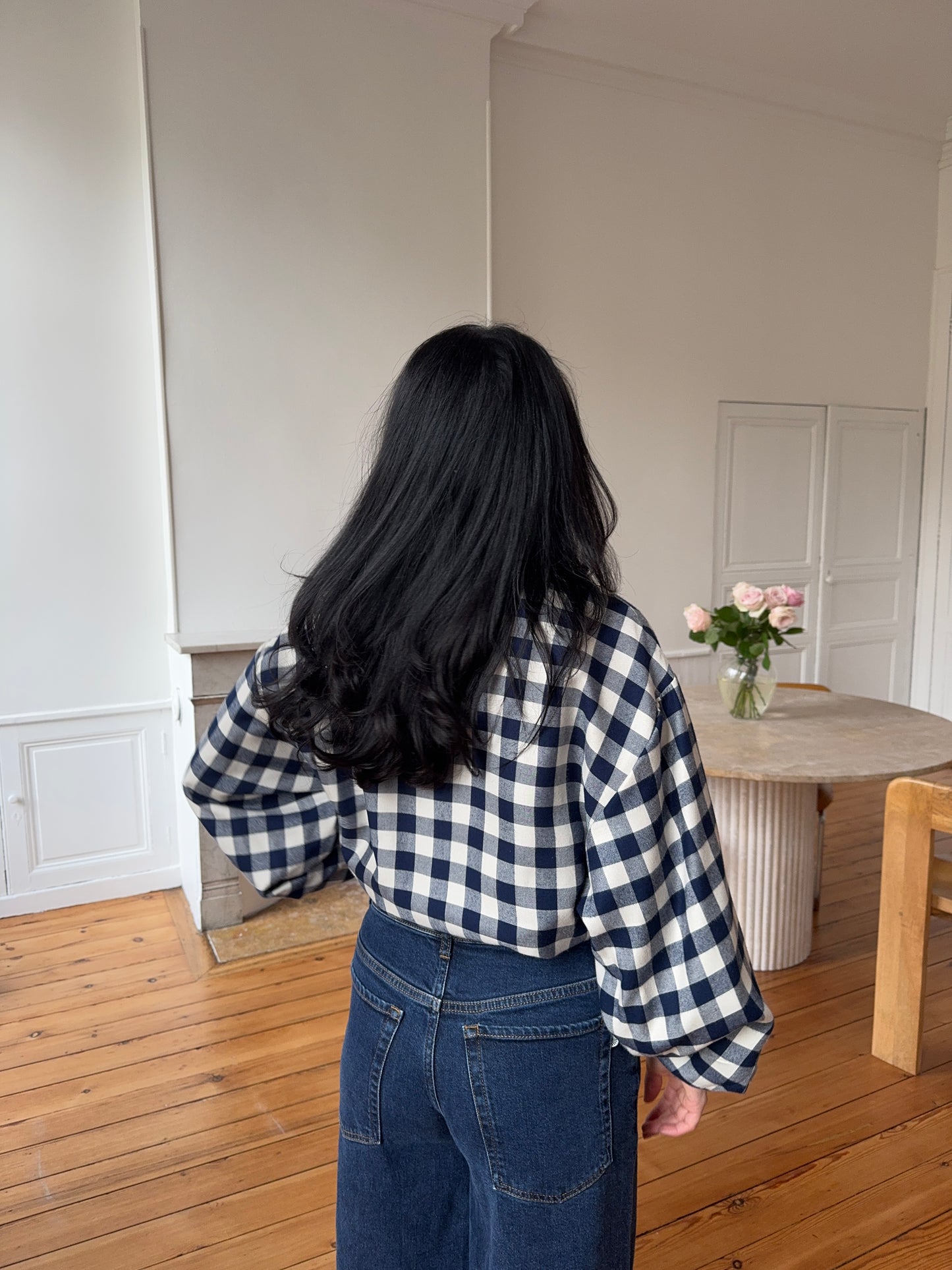 Bomber vichy bleu