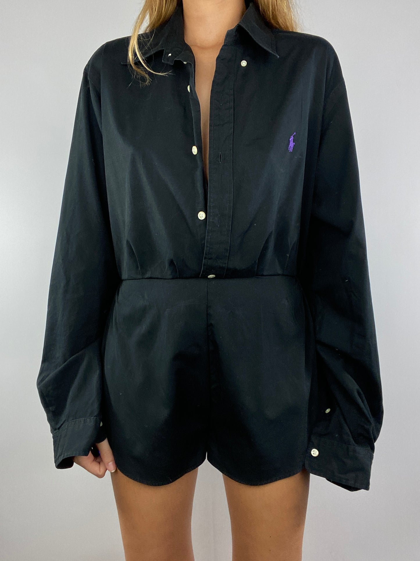 Combinaison upcyclée noire