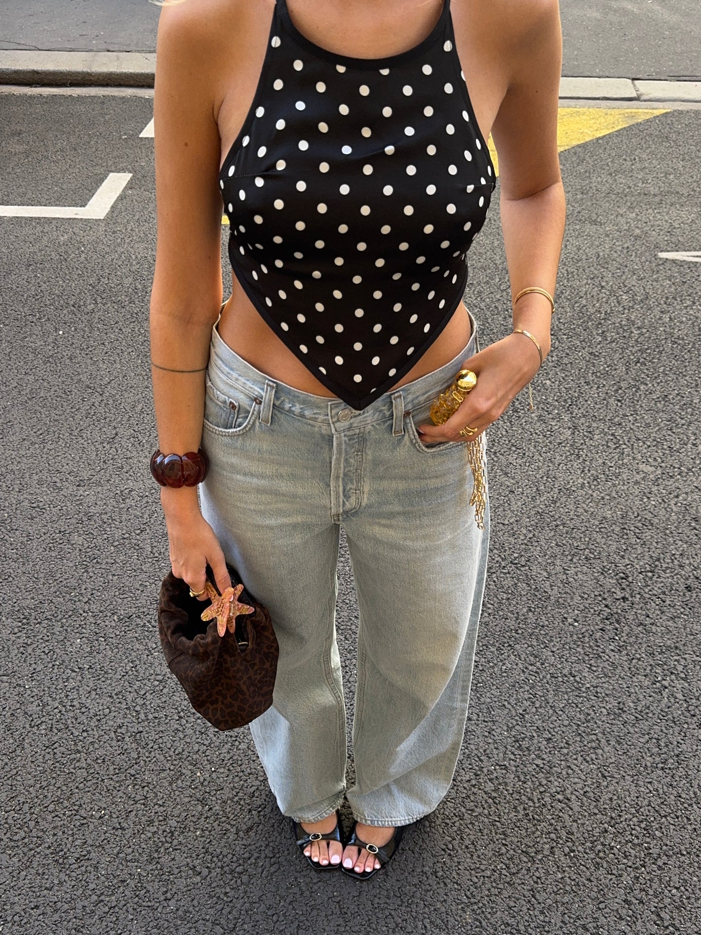 Top à pois