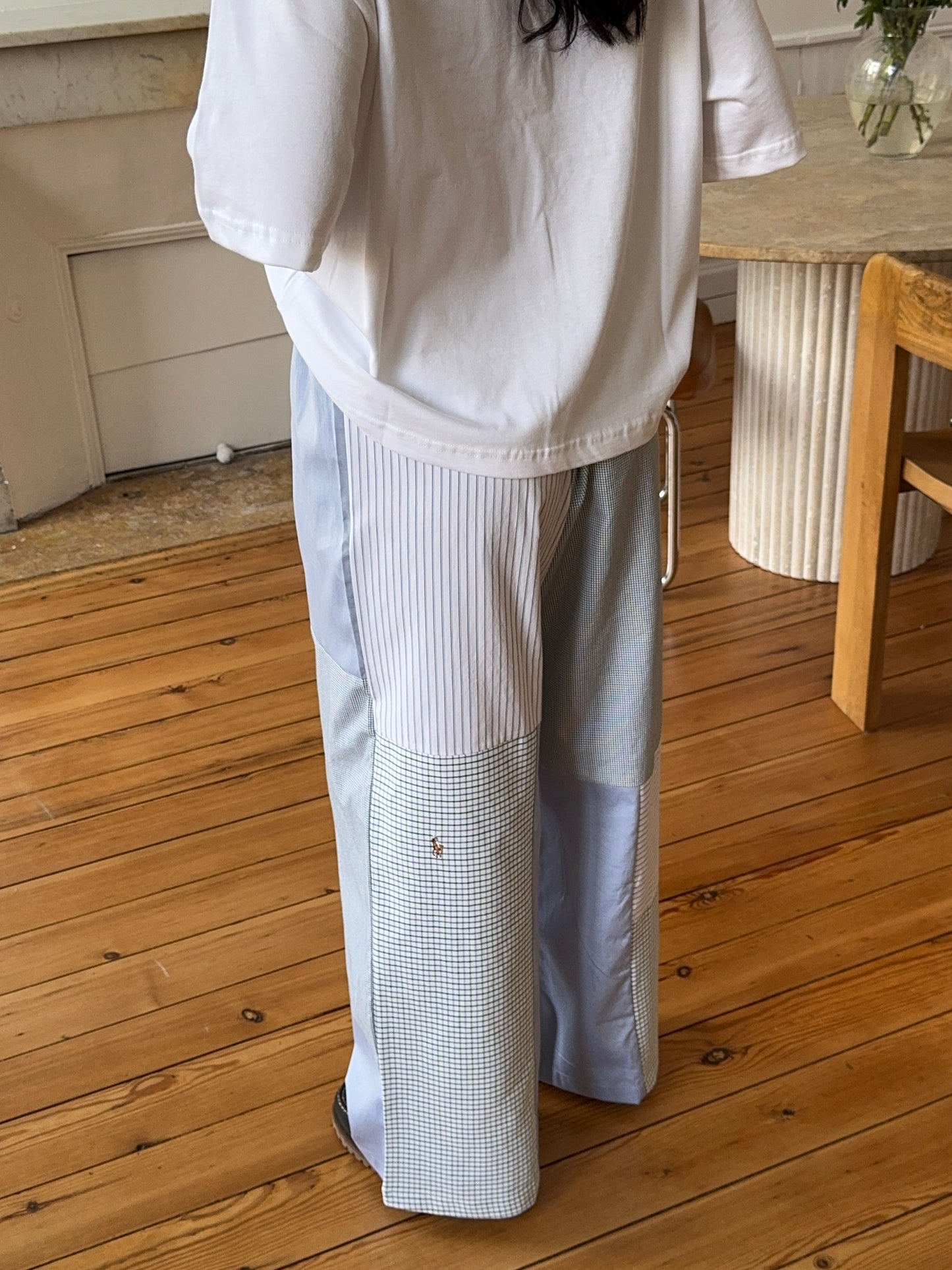 Pantalon upcyclé patchwork