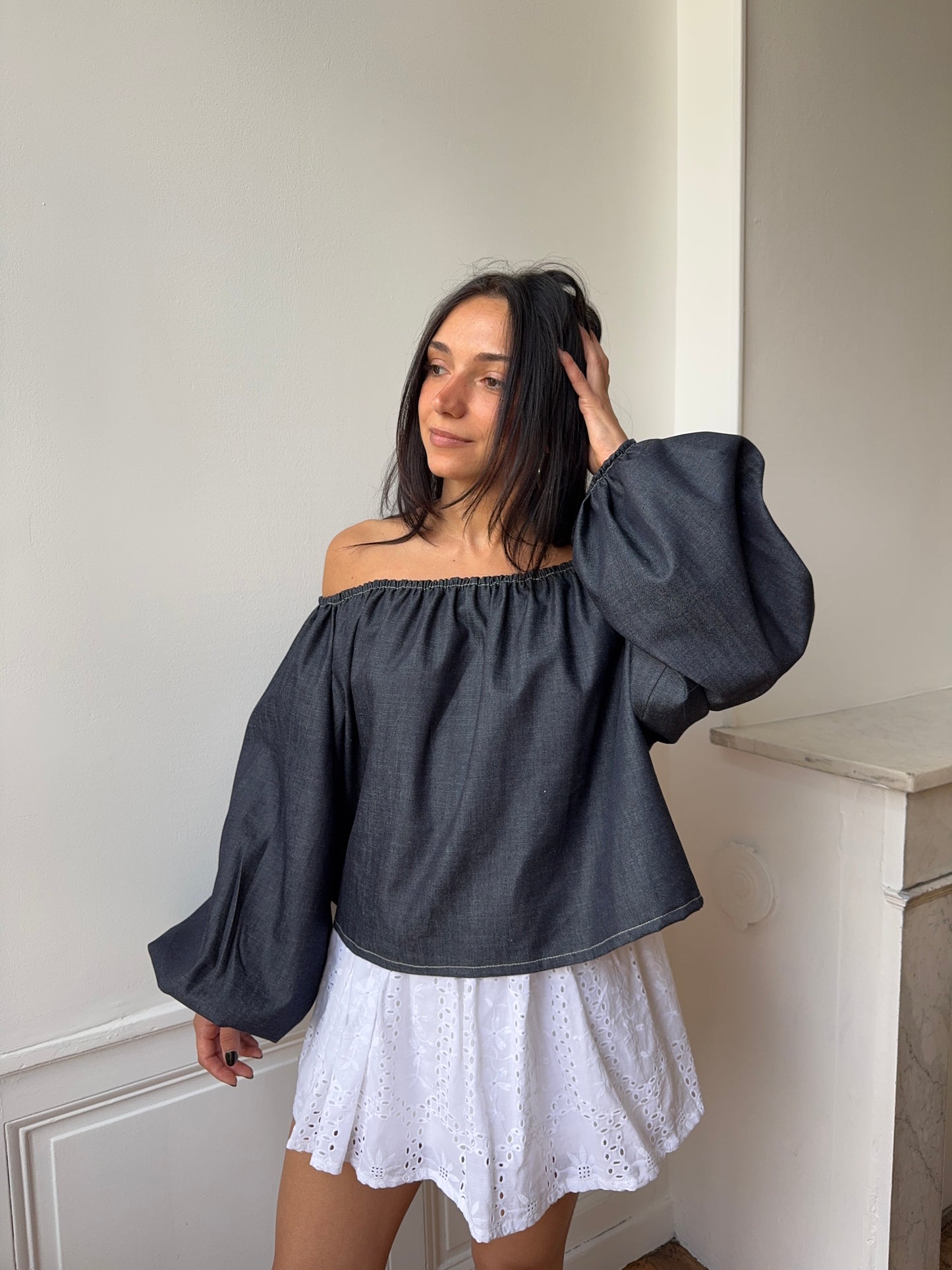 Blouse denim