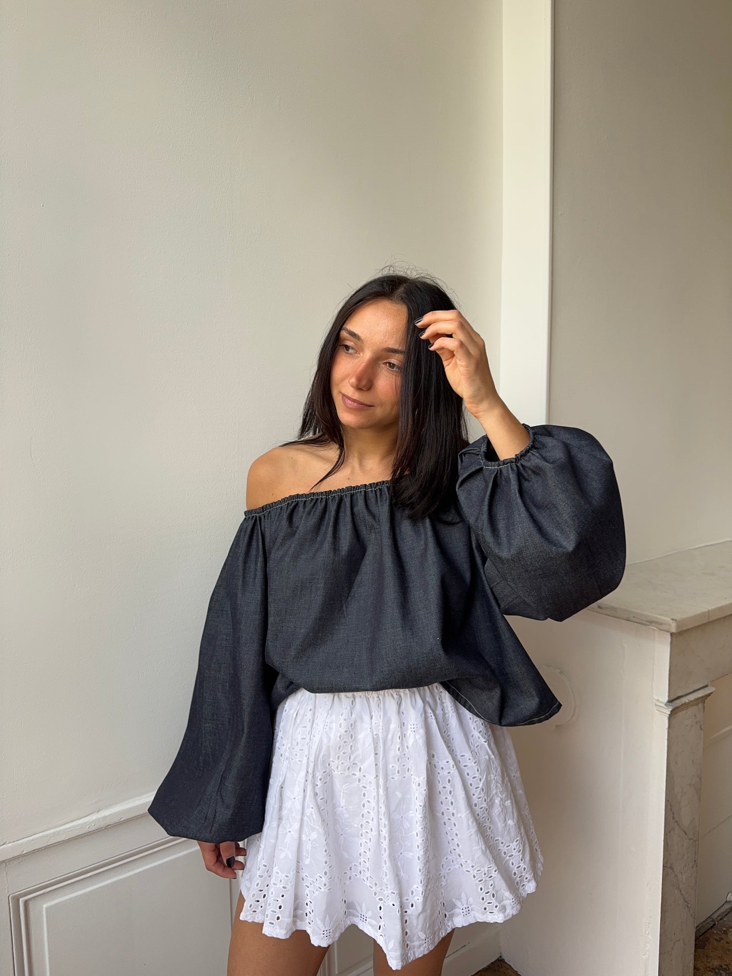 Blouse denim
