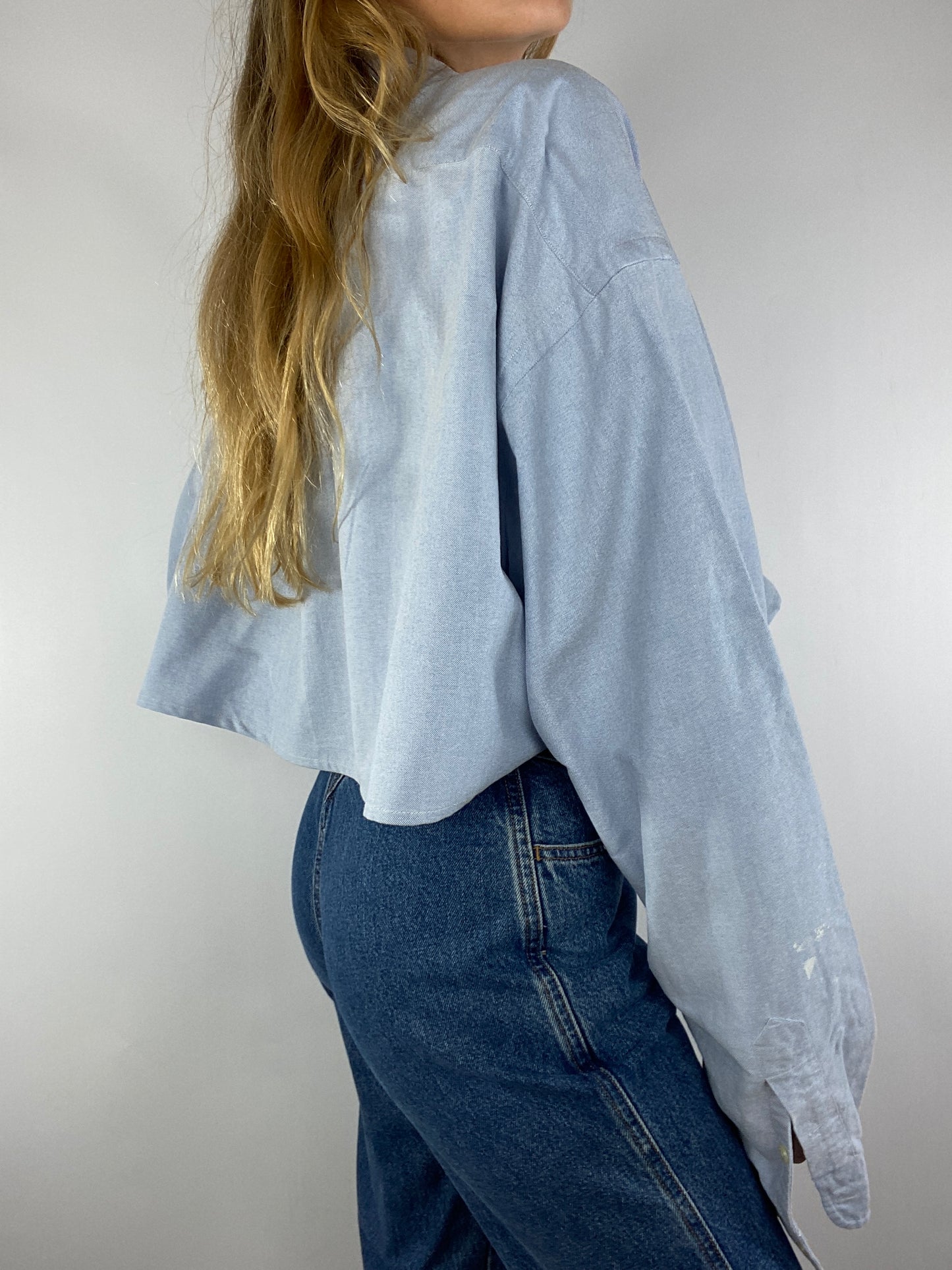 Chemise upcyclée oxford