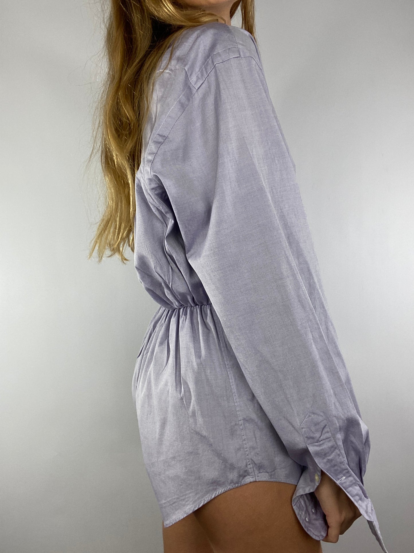 Combinaison upcyclée lilas