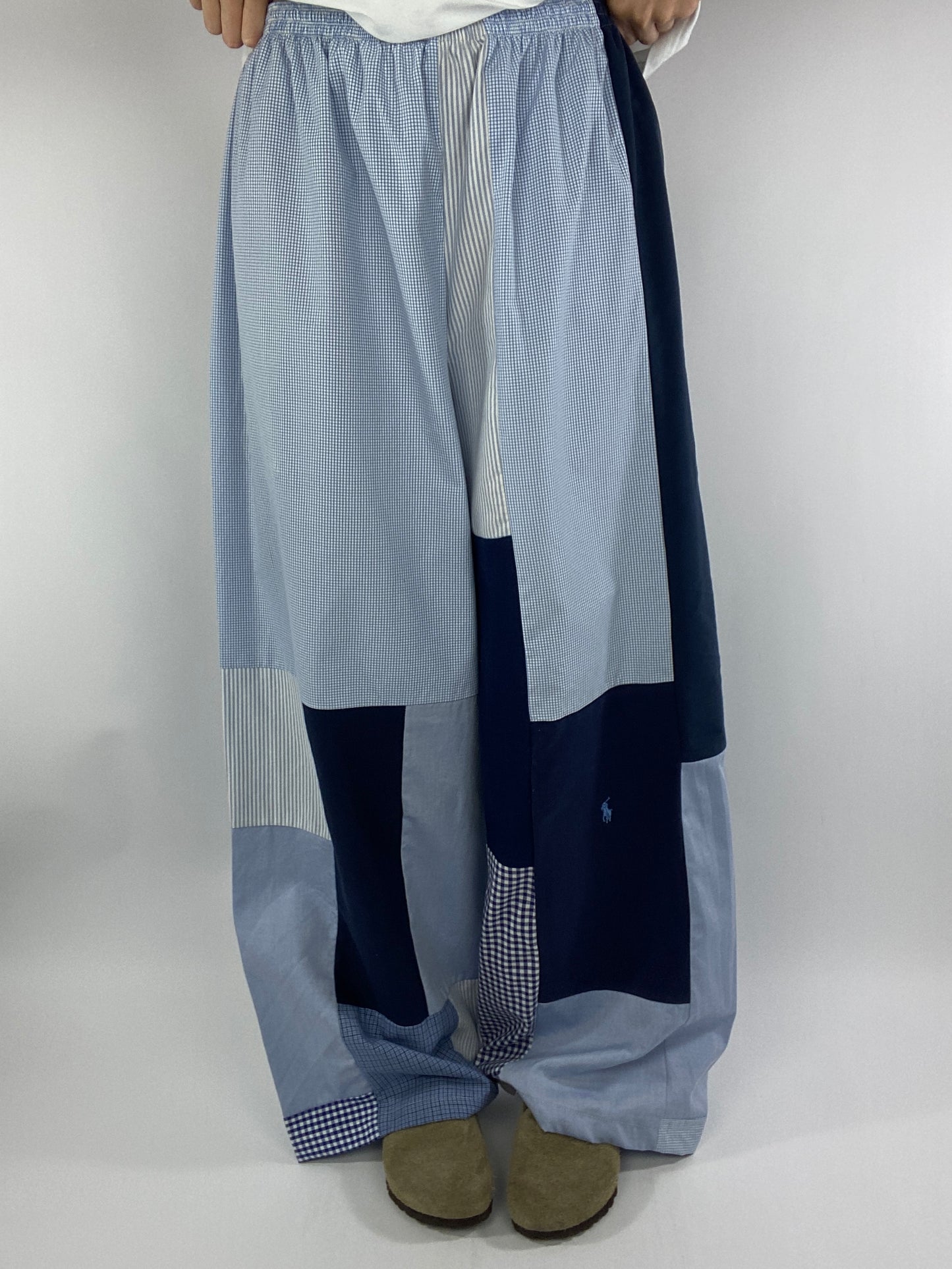 Pantalon upcyclé patchwork