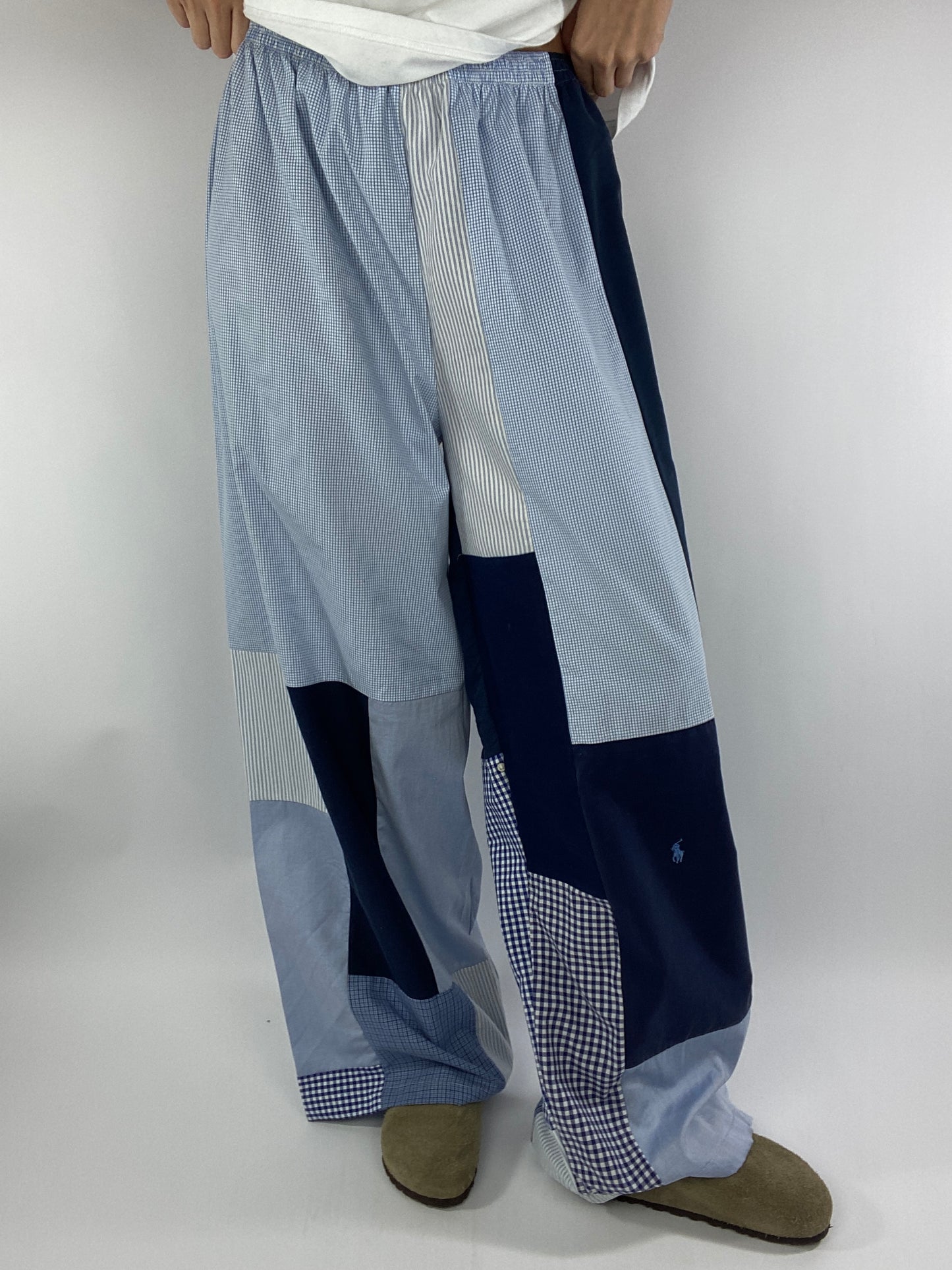 Pantalon upcyclé patchwork