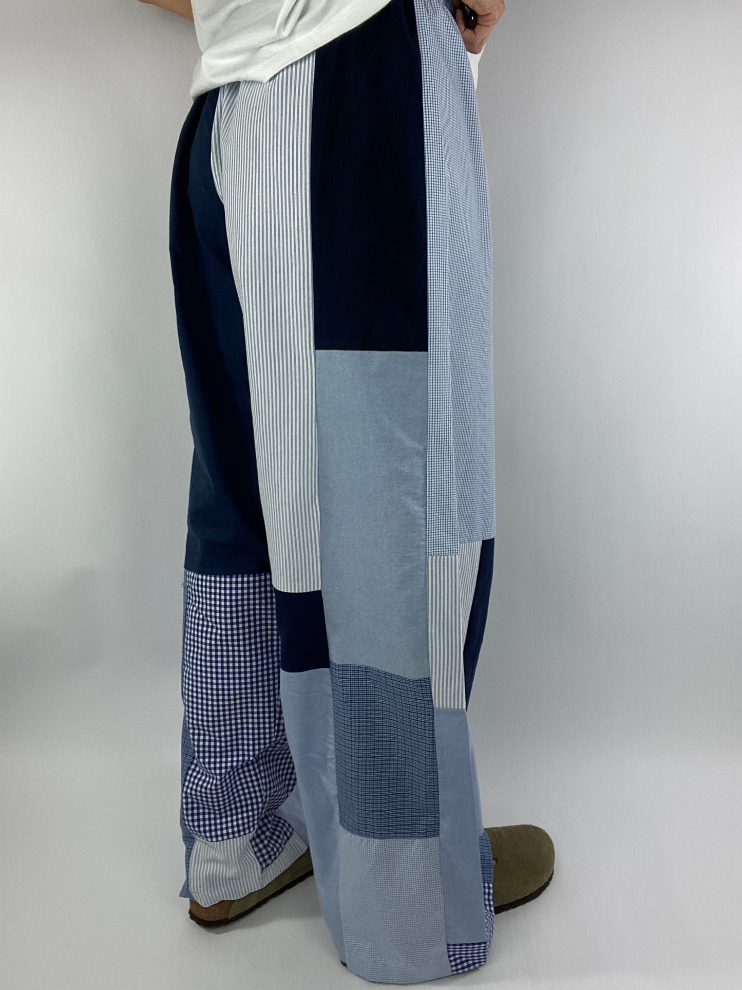 Pantalon upcyclé patchwork