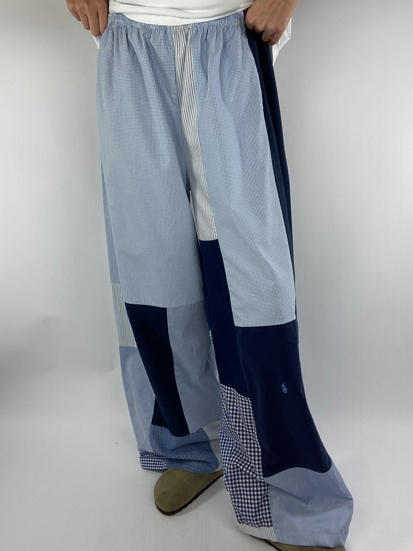 Pantalon upcyclé patchwork