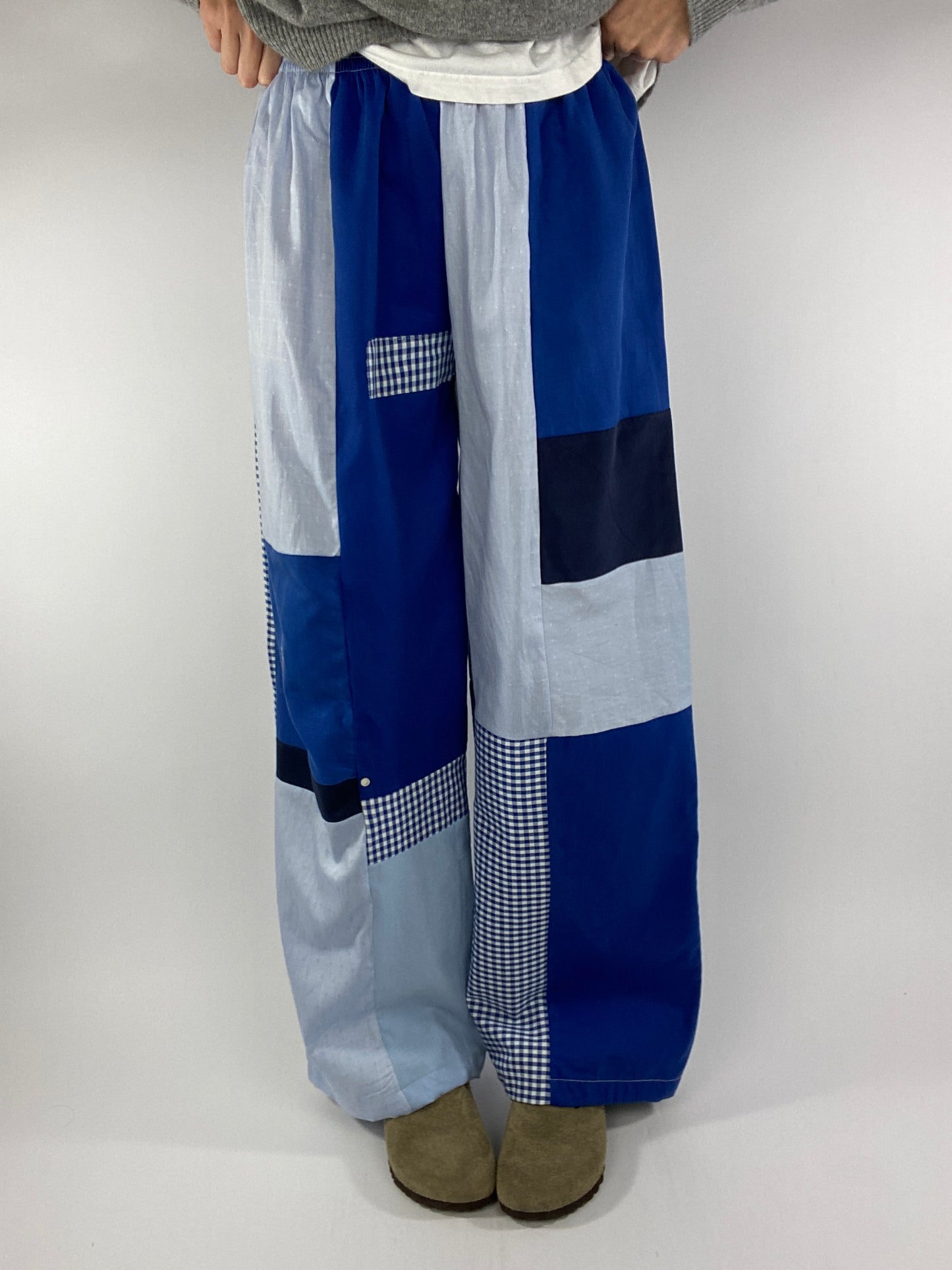 Pantalon upcyclé patchwork