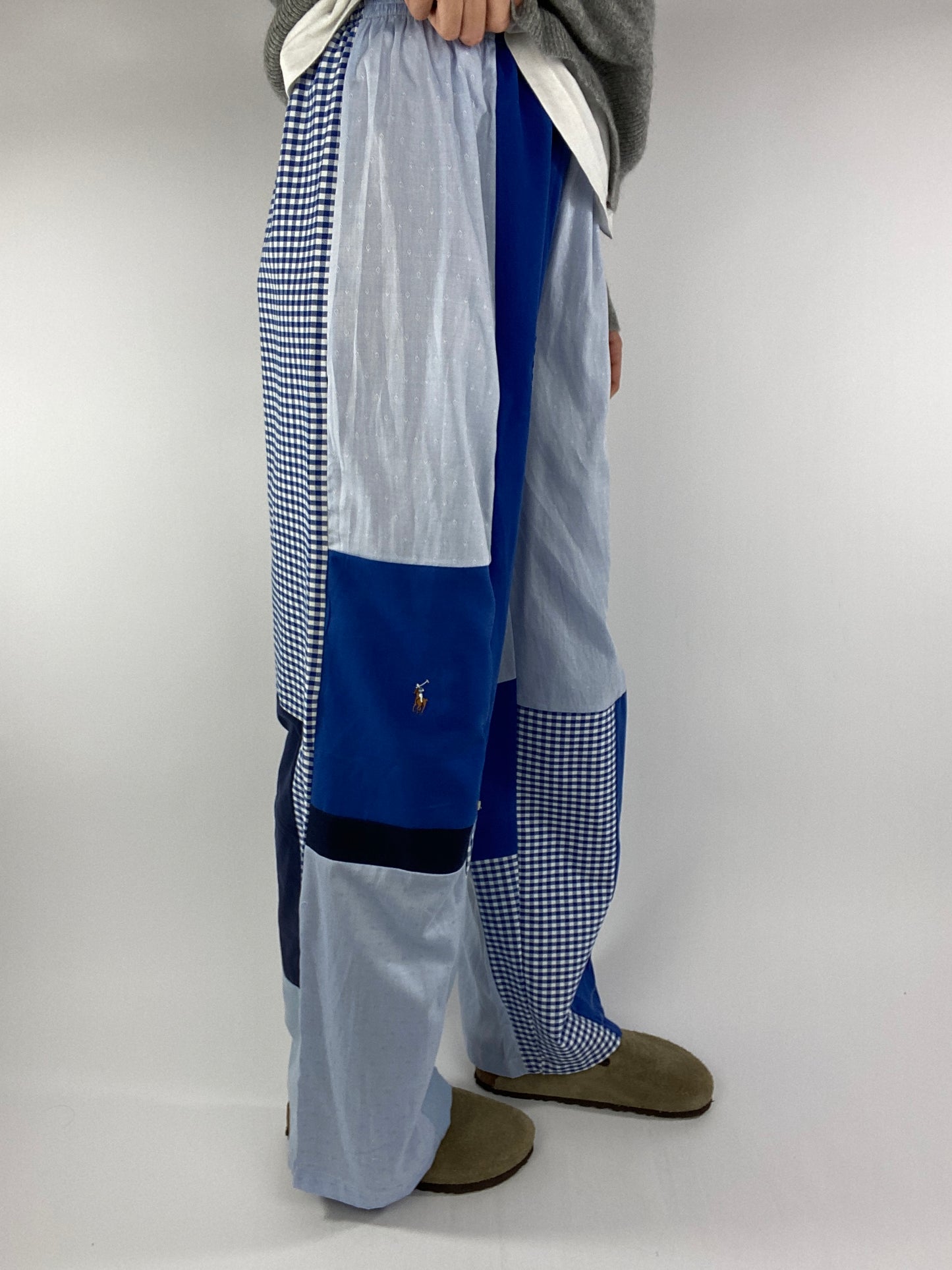 Pantalon upcyclé patchwork