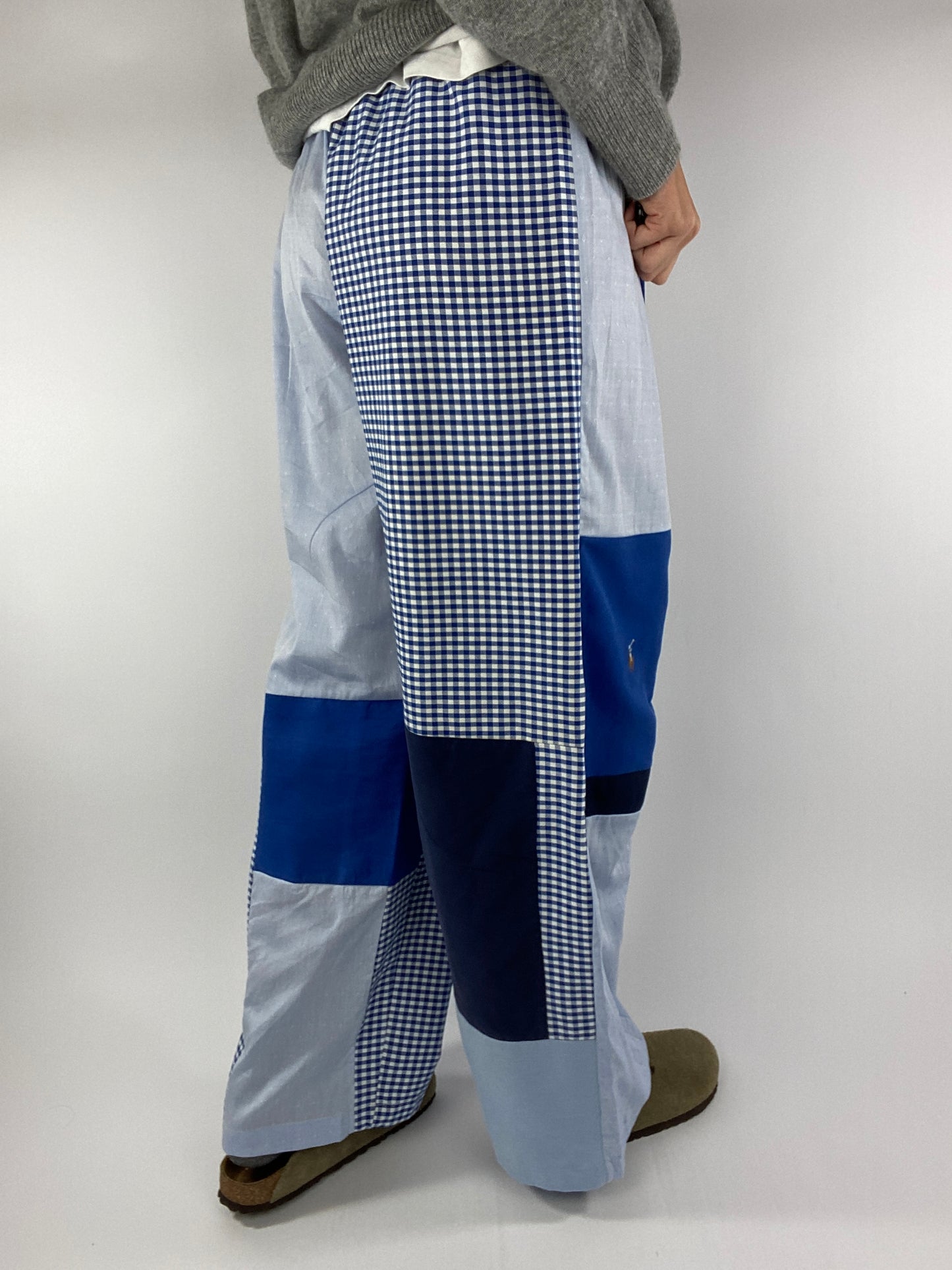 Pantalon upcyclé patchwork