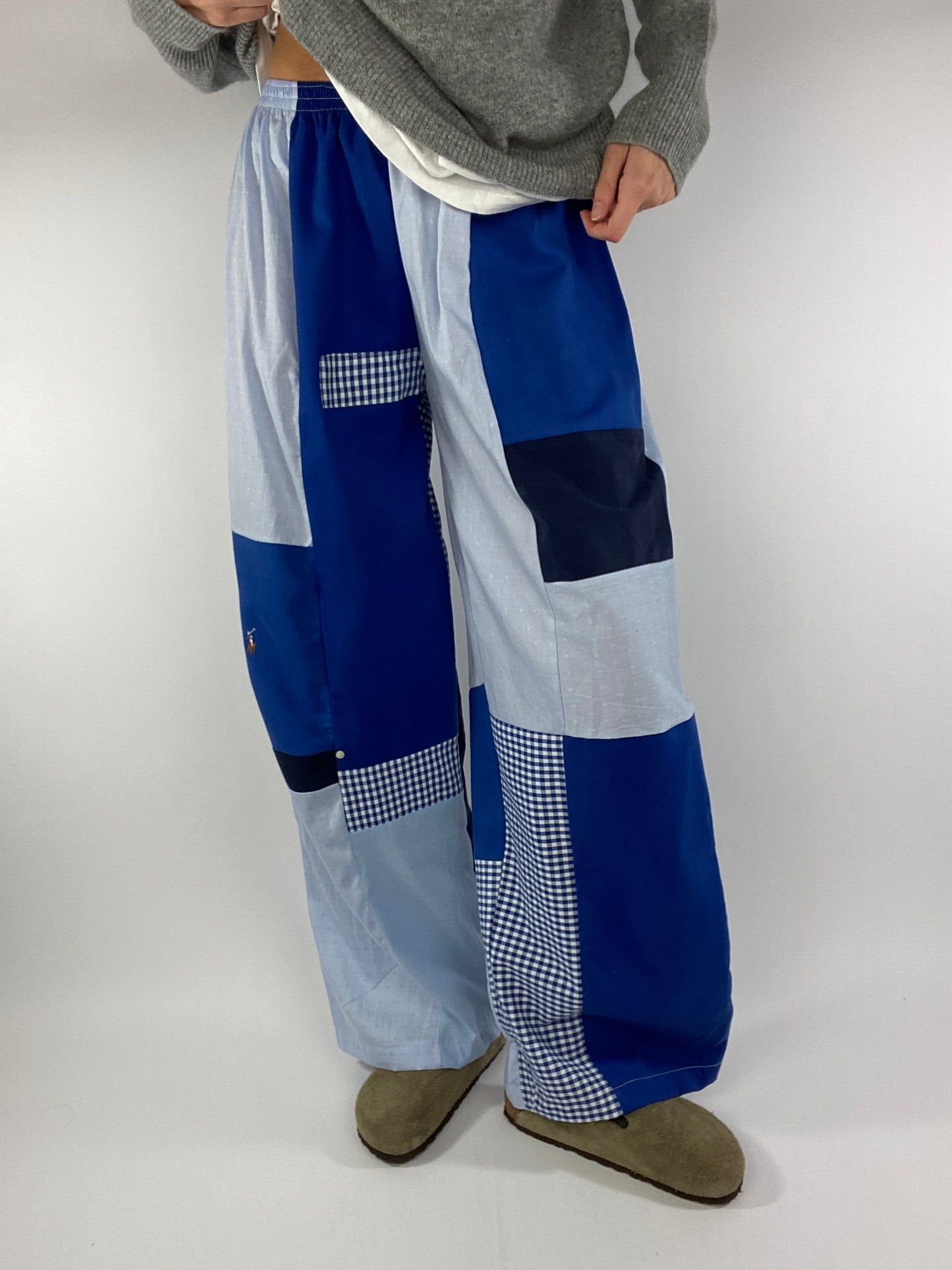 Pantalon upcyclé patchwork