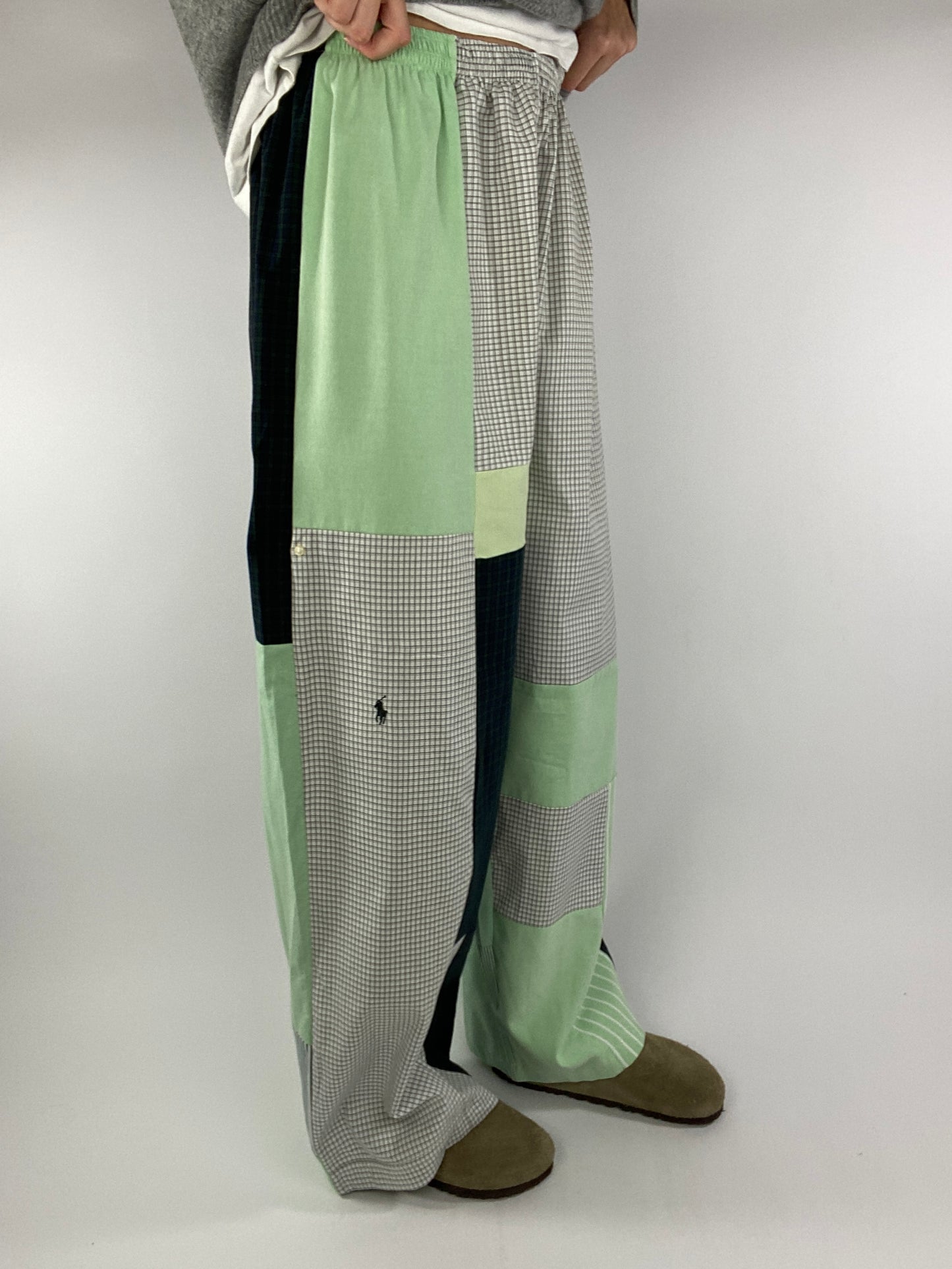 Pantalon upcyclé patchwork