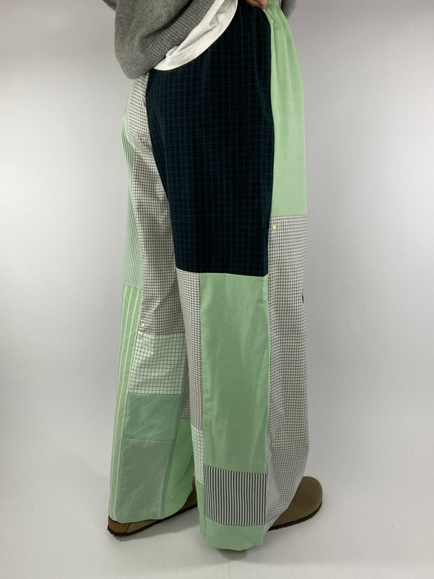 Pantalon upcyclé patchwork