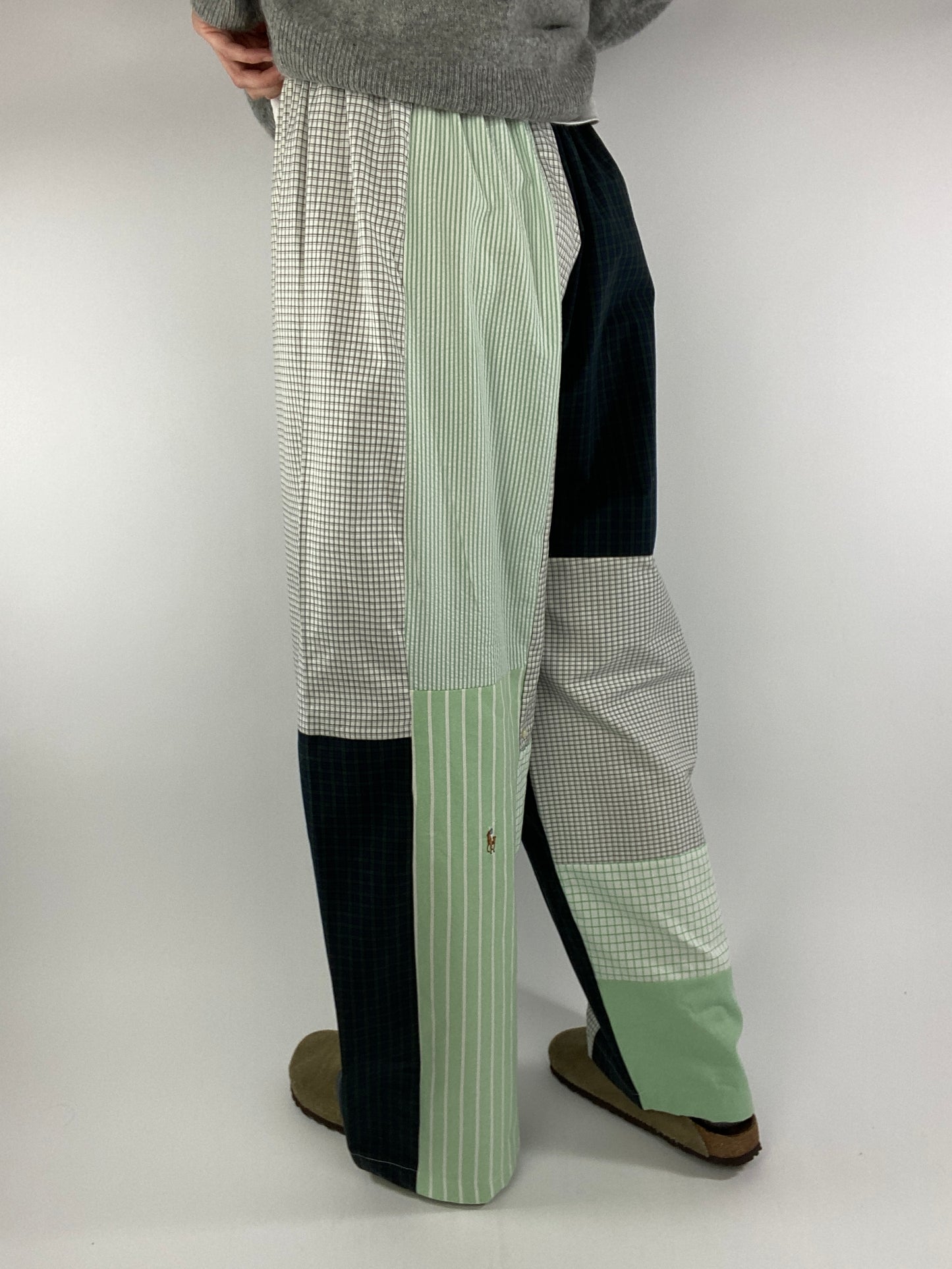 Pantalon upcyclé patchwork