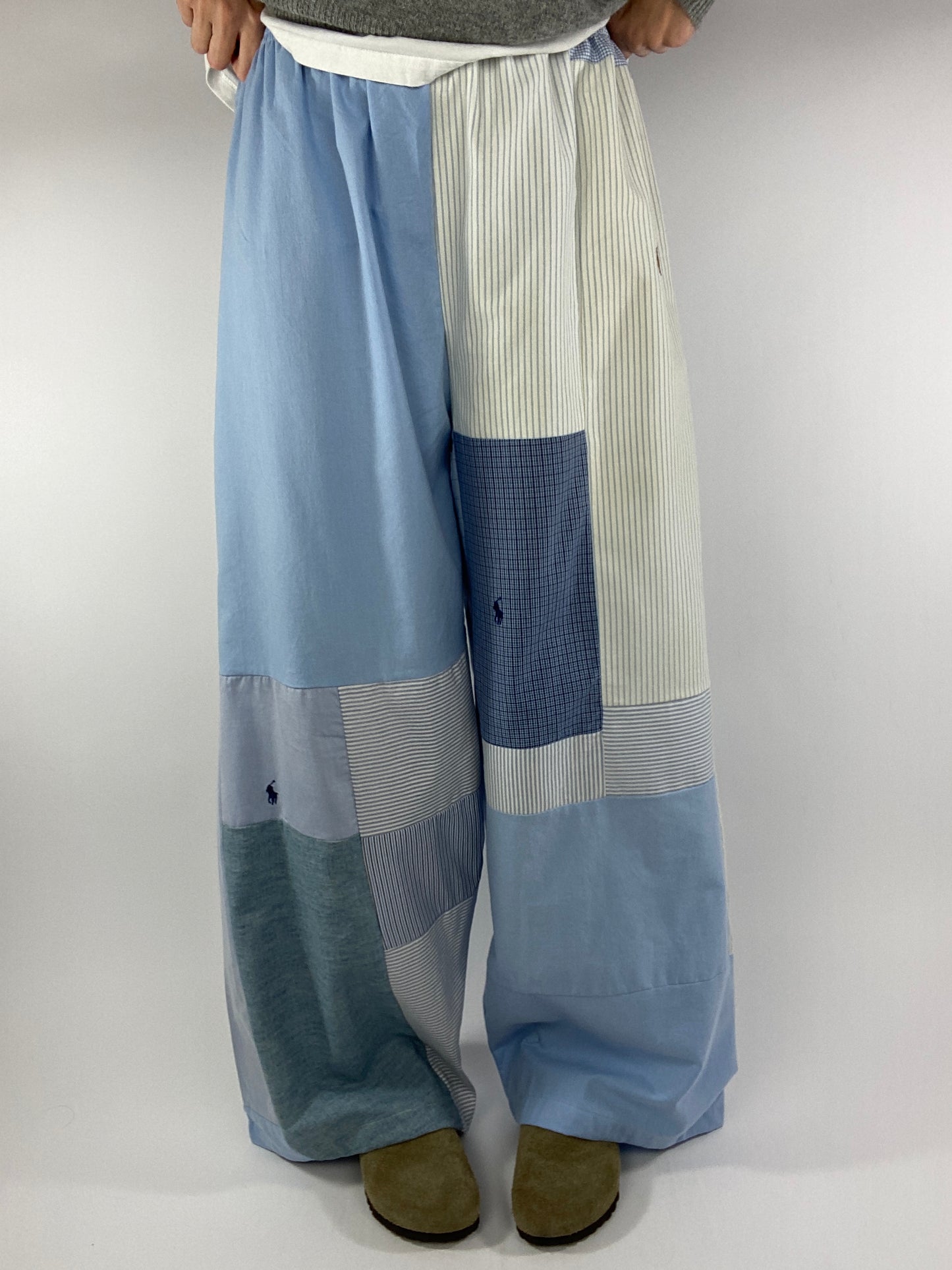 Pantalon upcyclé patchwork