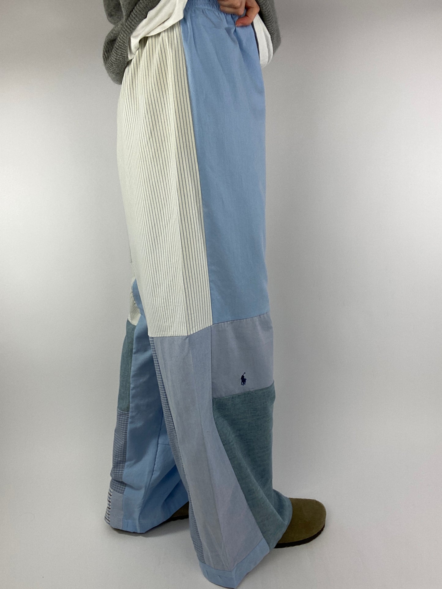 Pantalon upcyclé patchwork