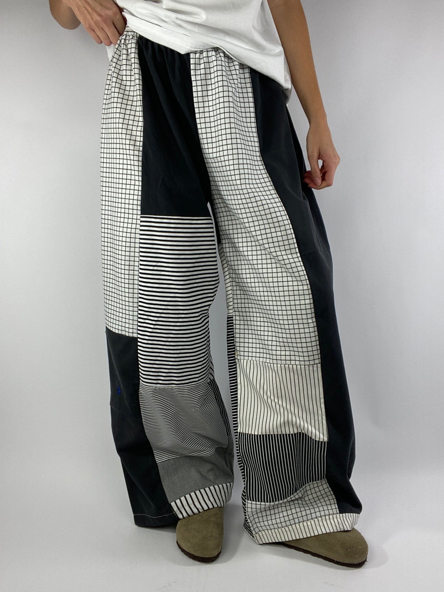 Pantalon upcyclé patchwork