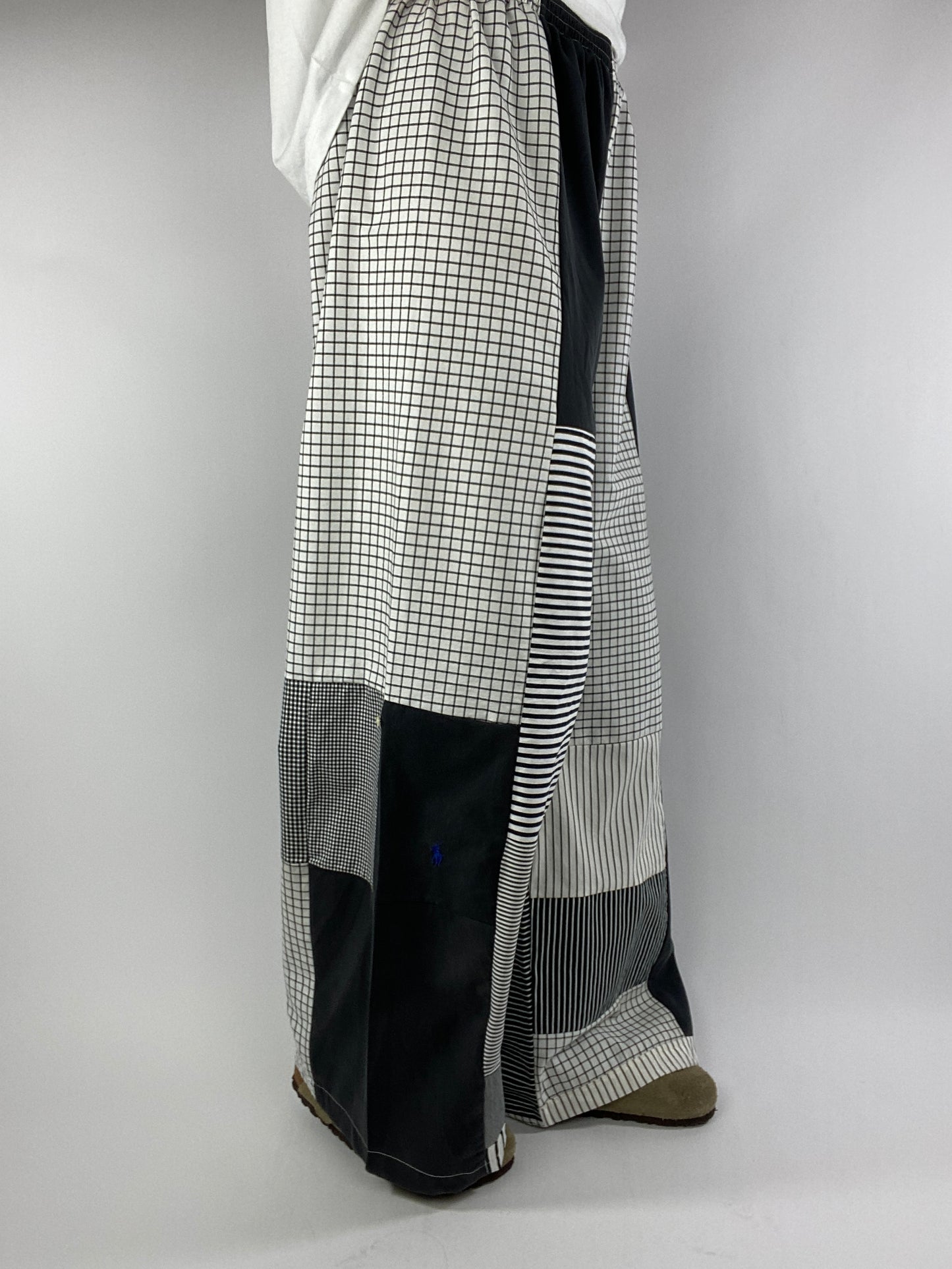 Pantalon upcyclé patchwork