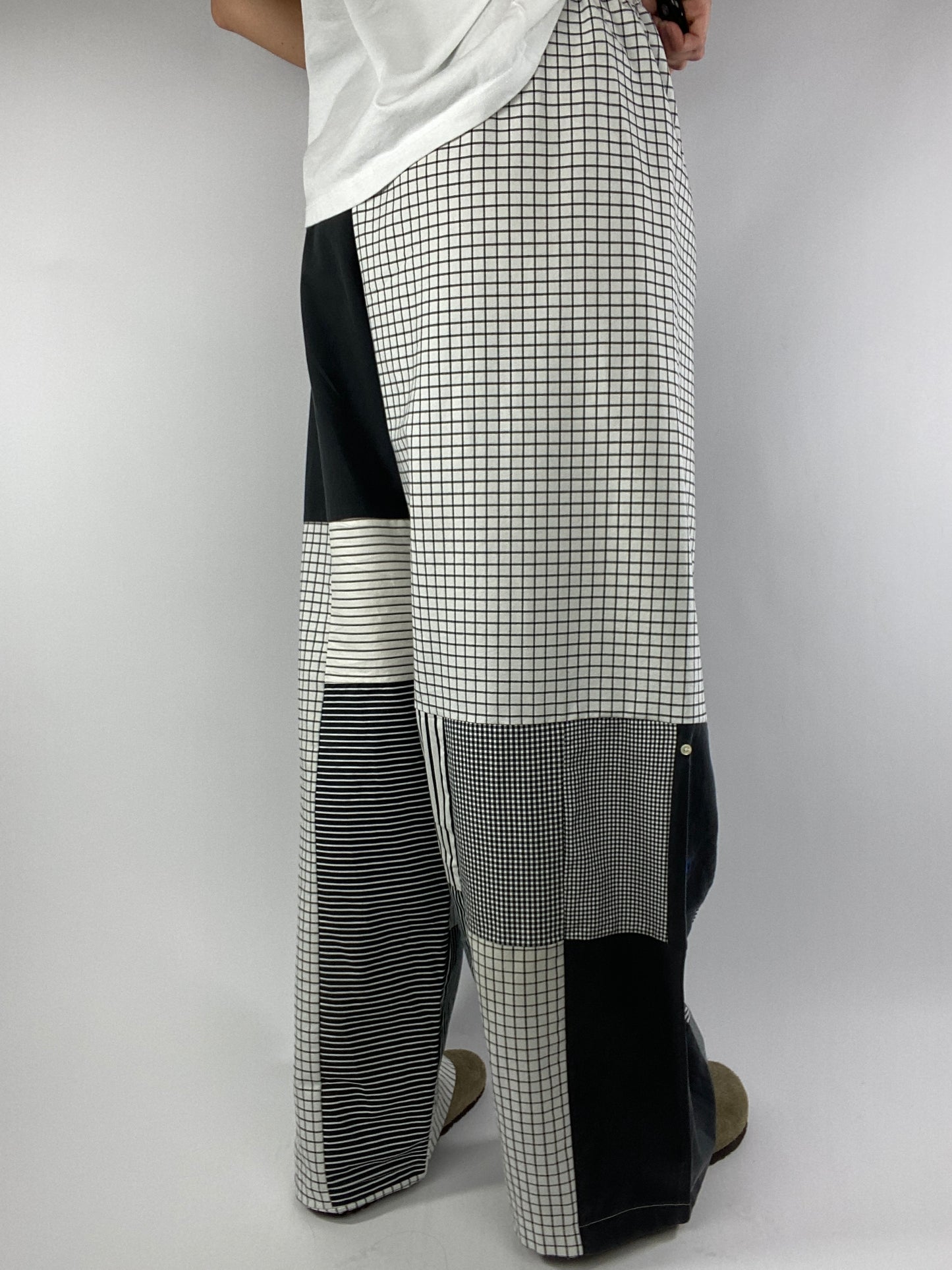 Pantalon upcyclé patchwork