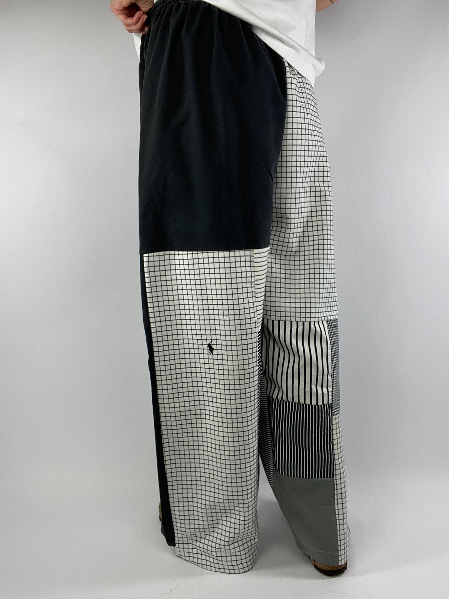 Pantalon upcyclé patchwork