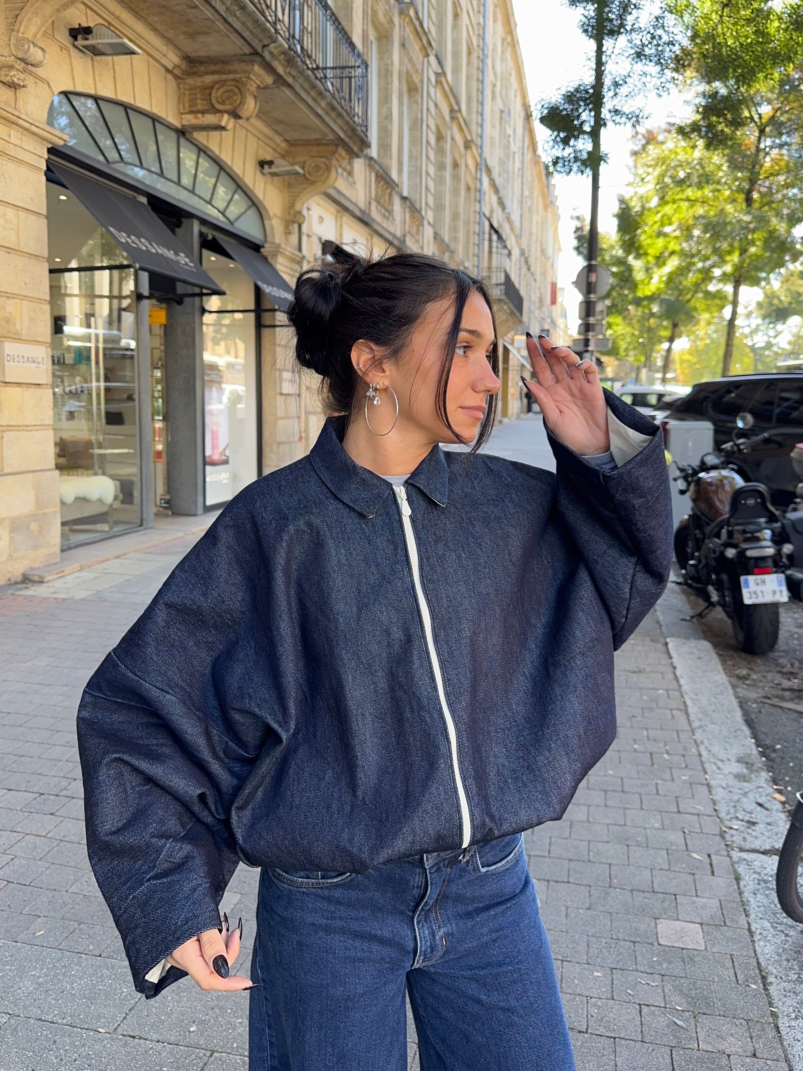 Bomber denim