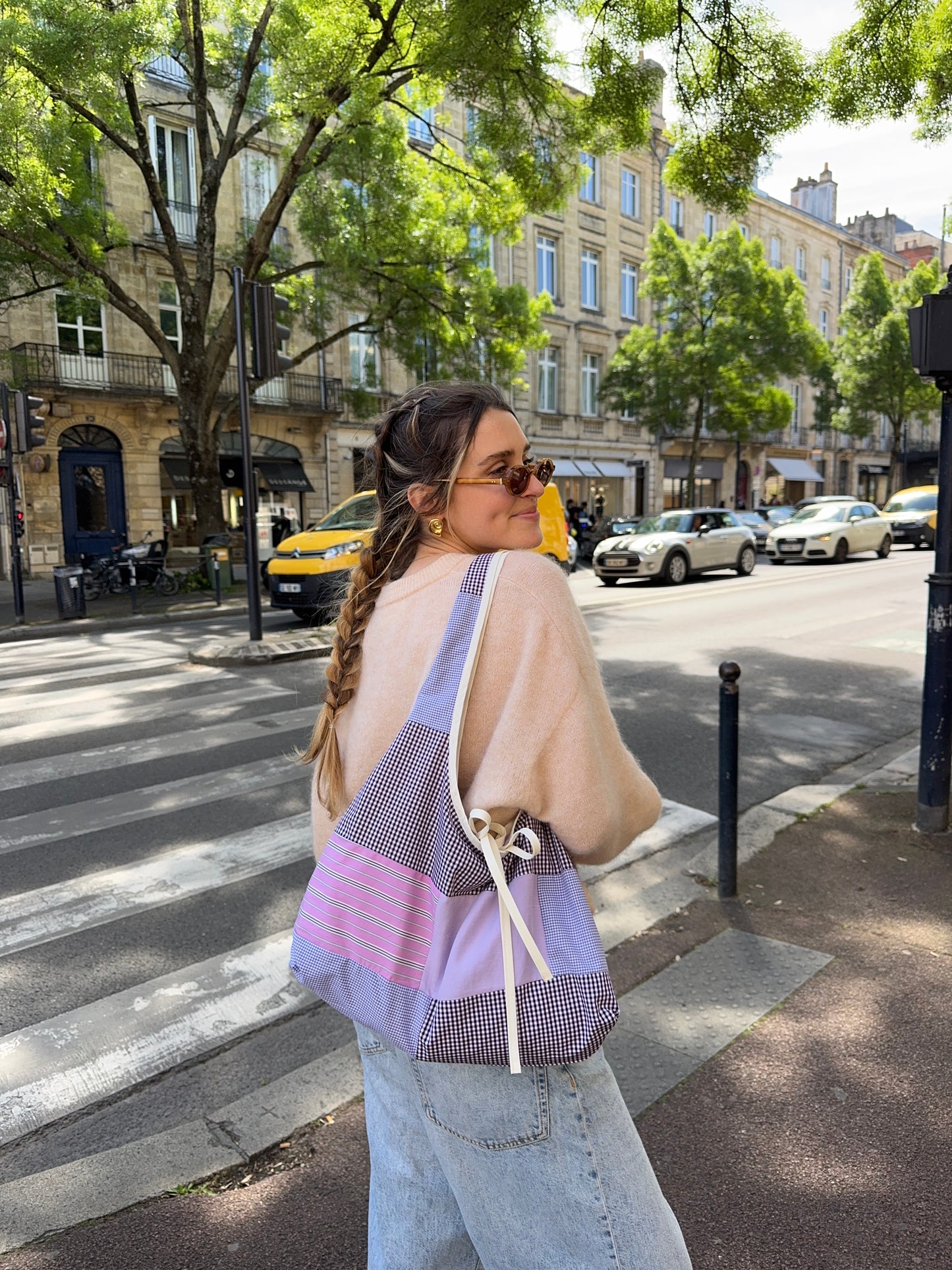 Sac upcyclé patchwork