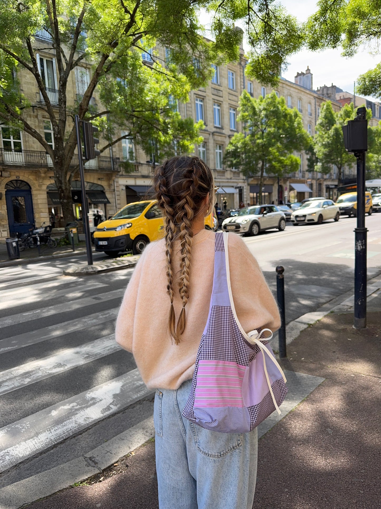 Sac upcyclé patchwork