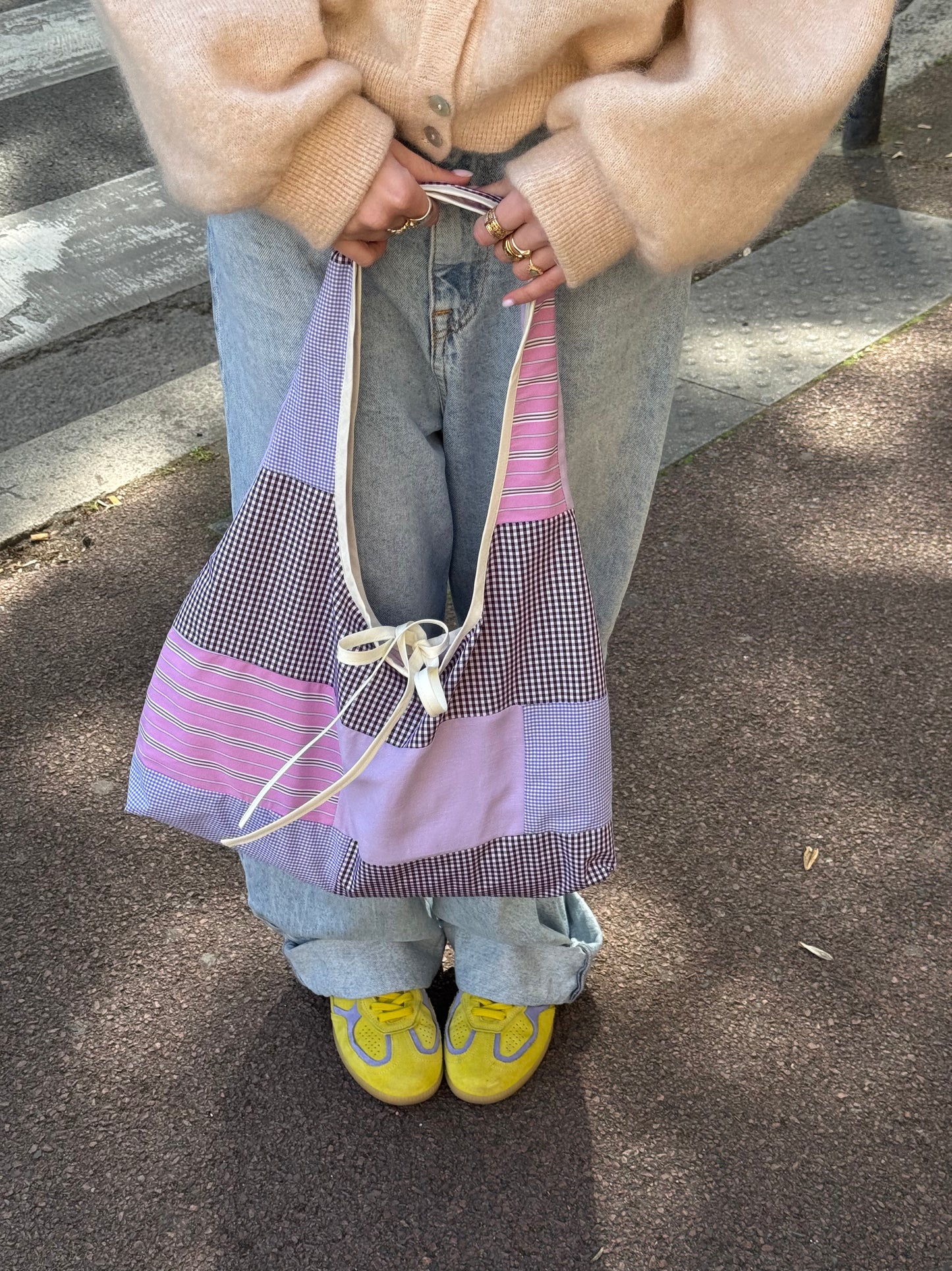 Sac upcyclé patchwork