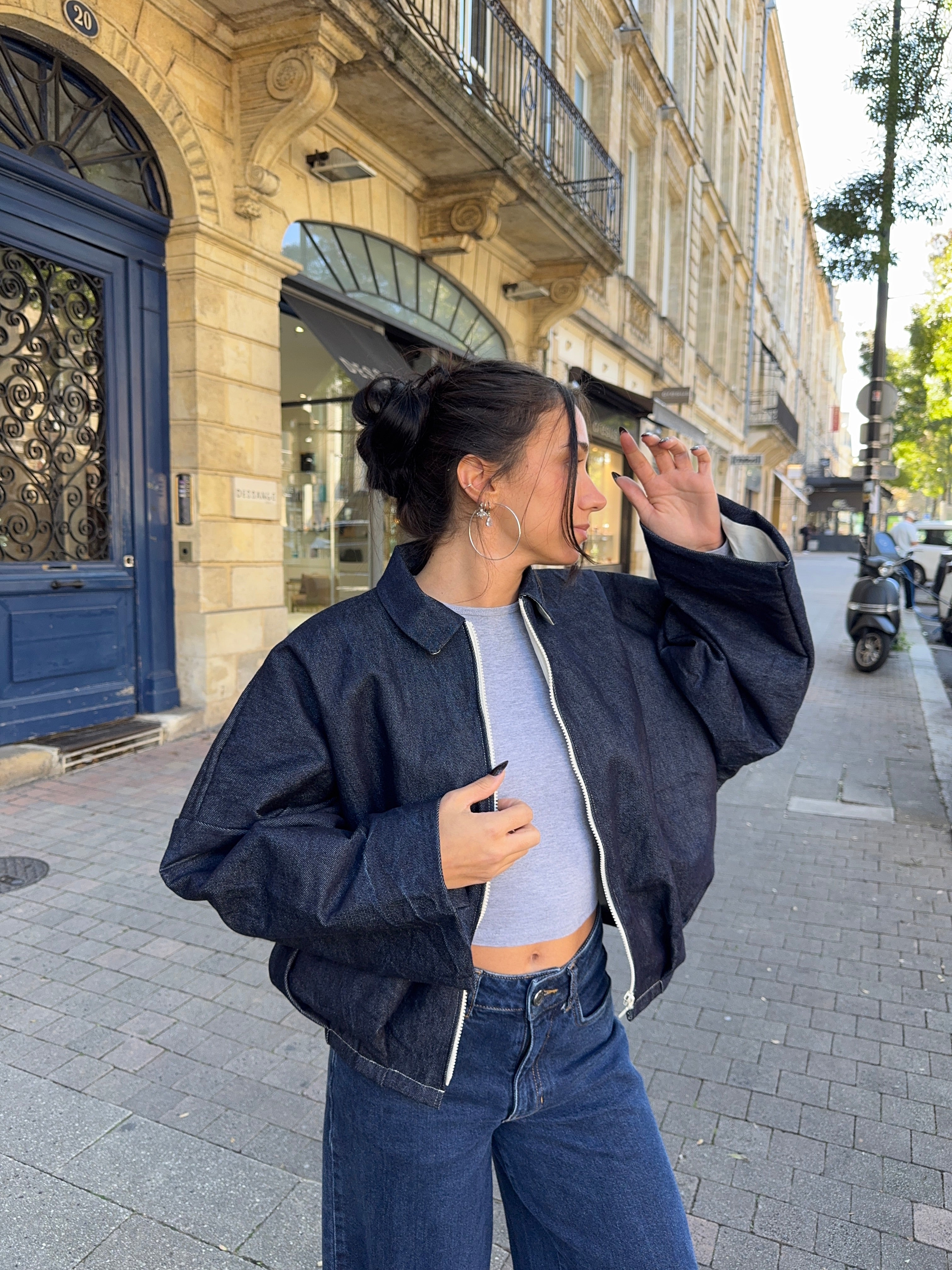 Bomber denim
