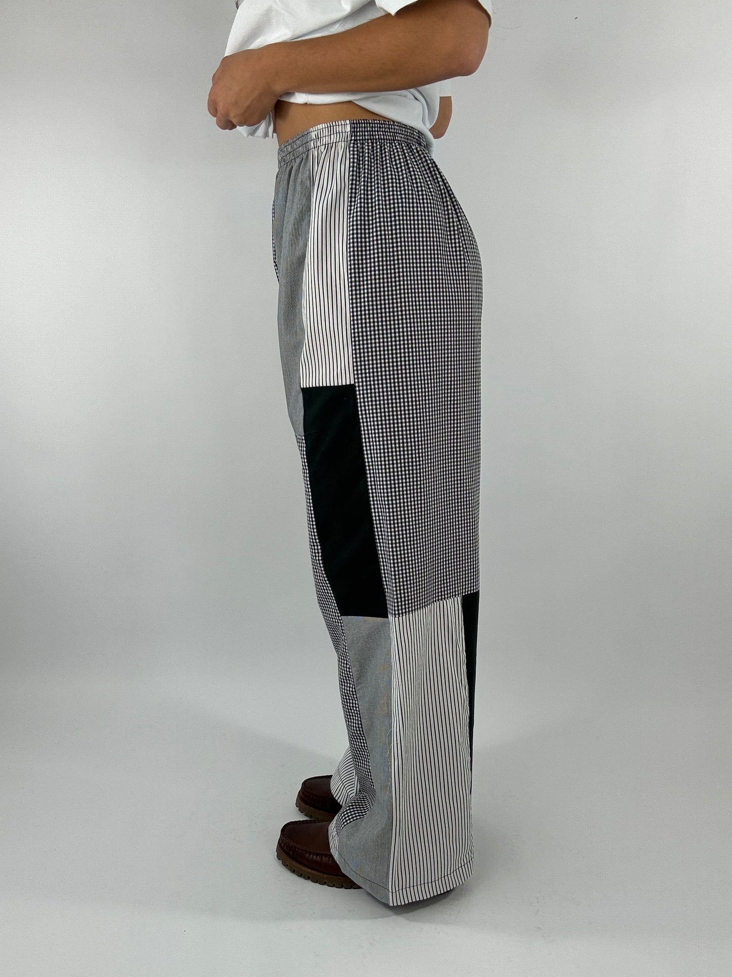 Pantalon upcyclé patchwork