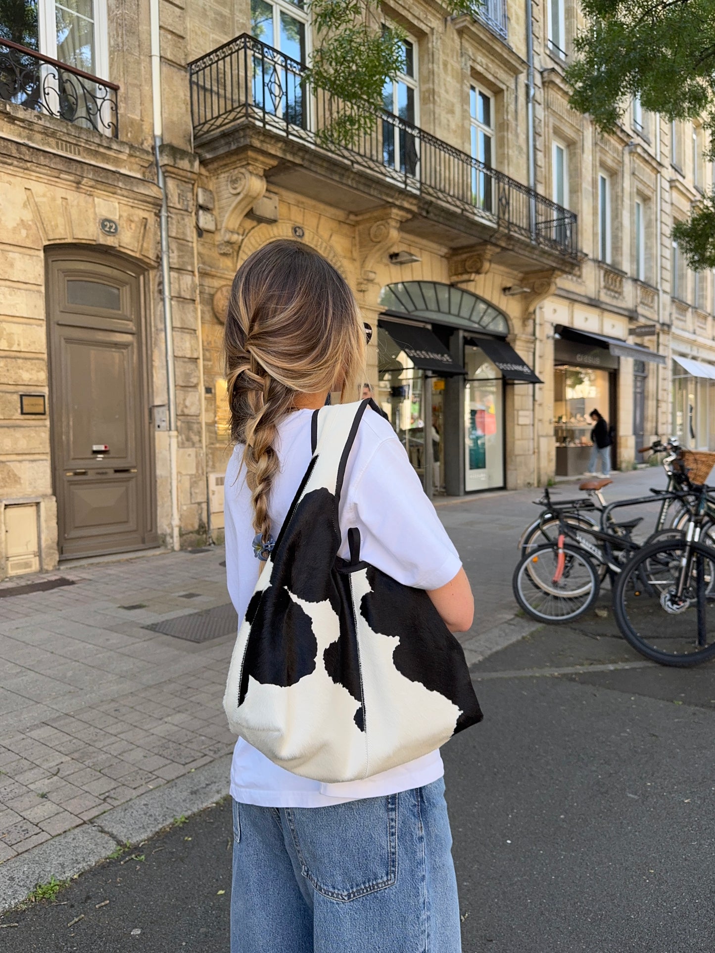 Sac motif vache