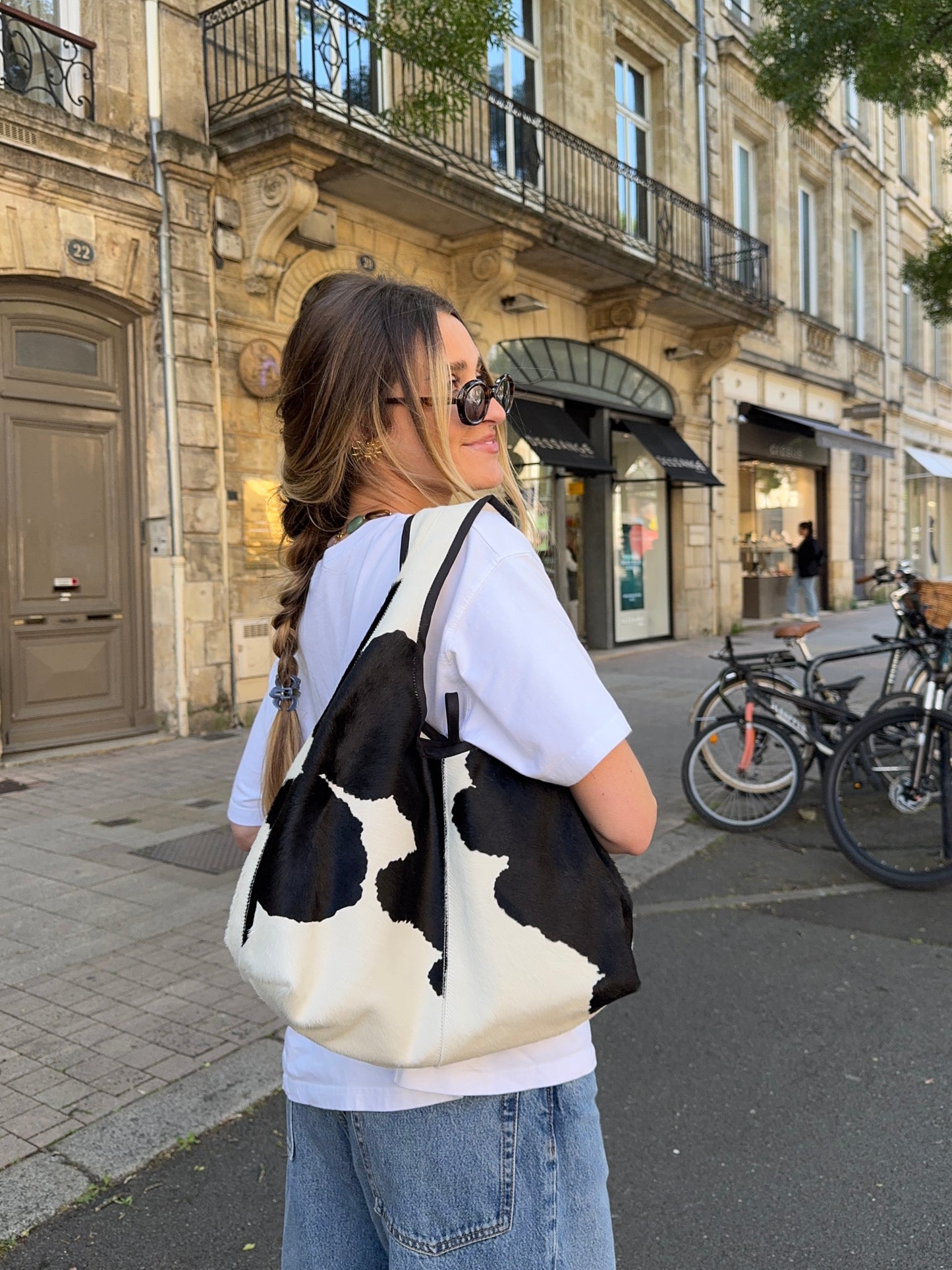 Sac motif vache