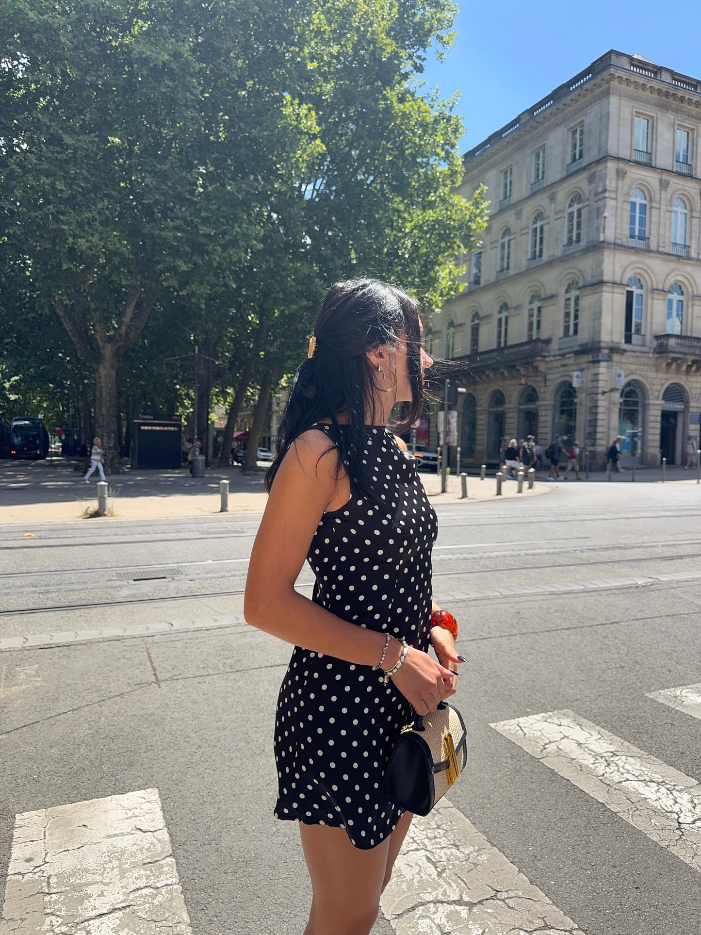 Robe à pois
