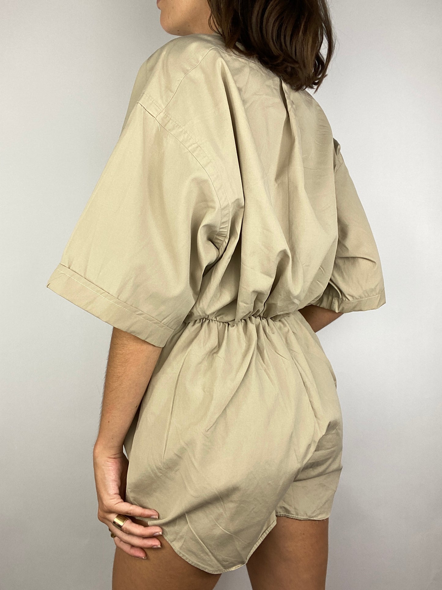 Combinaison upcyclée beige