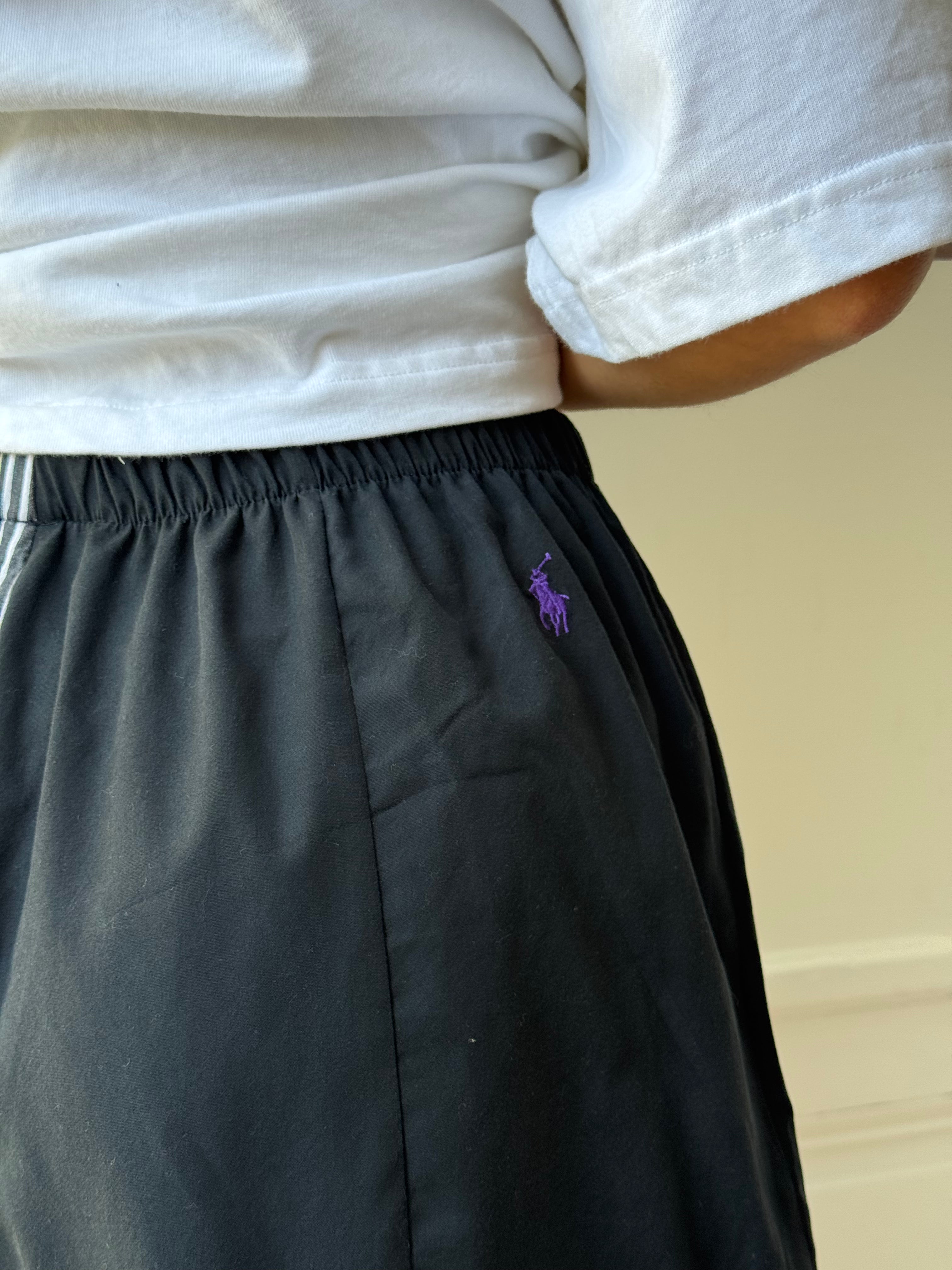 Caleçon short upcyclé bicolore