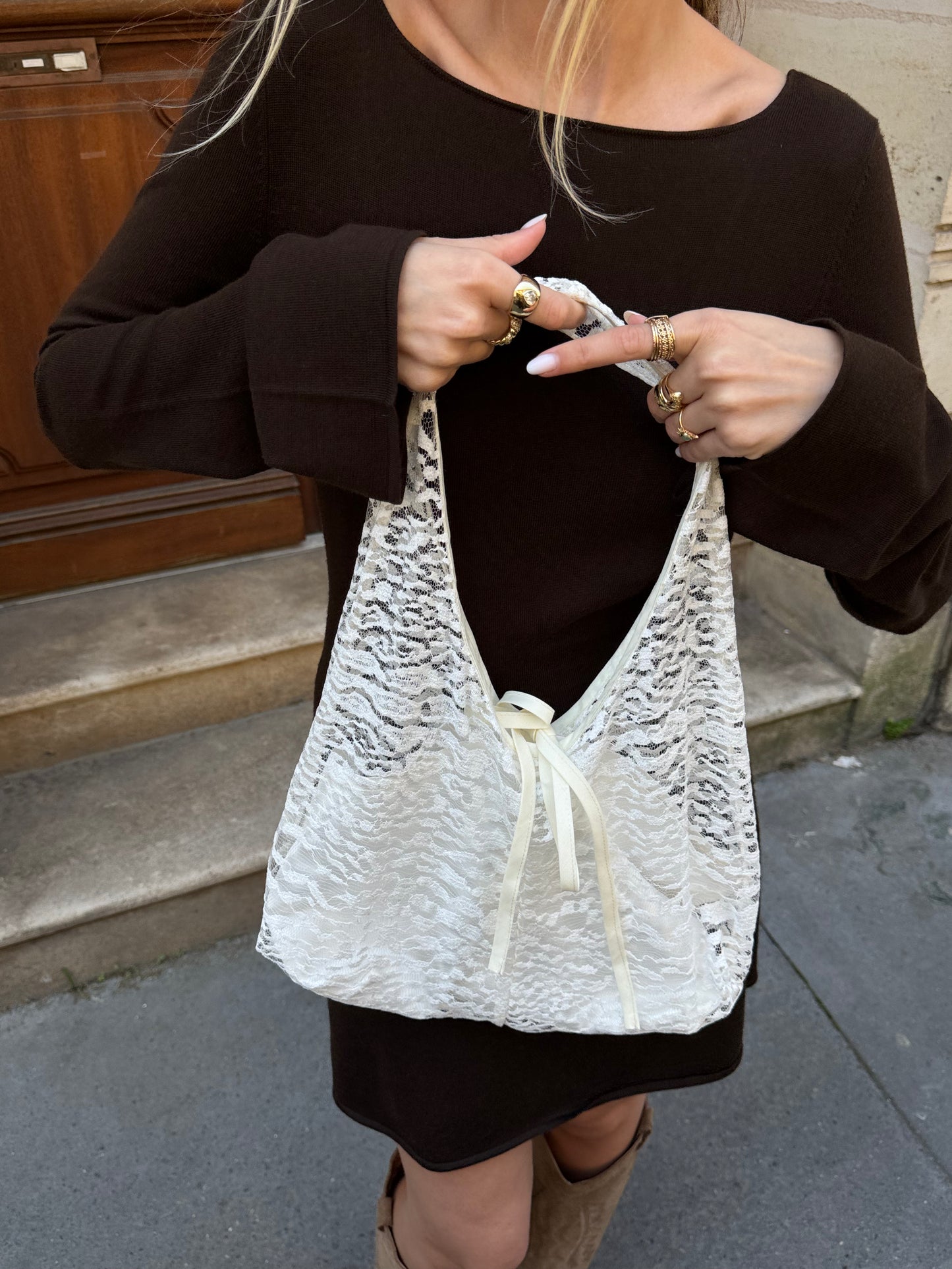 Sac en dentelle