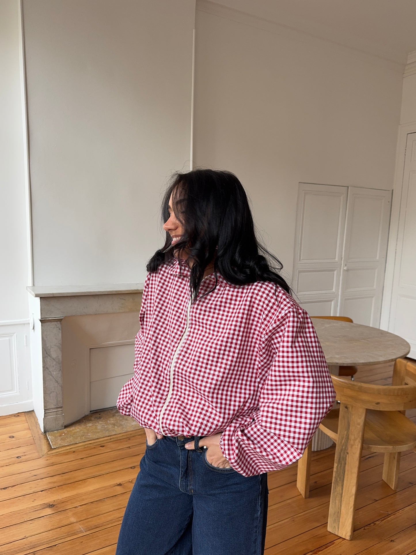 Bomber vichy rouge
